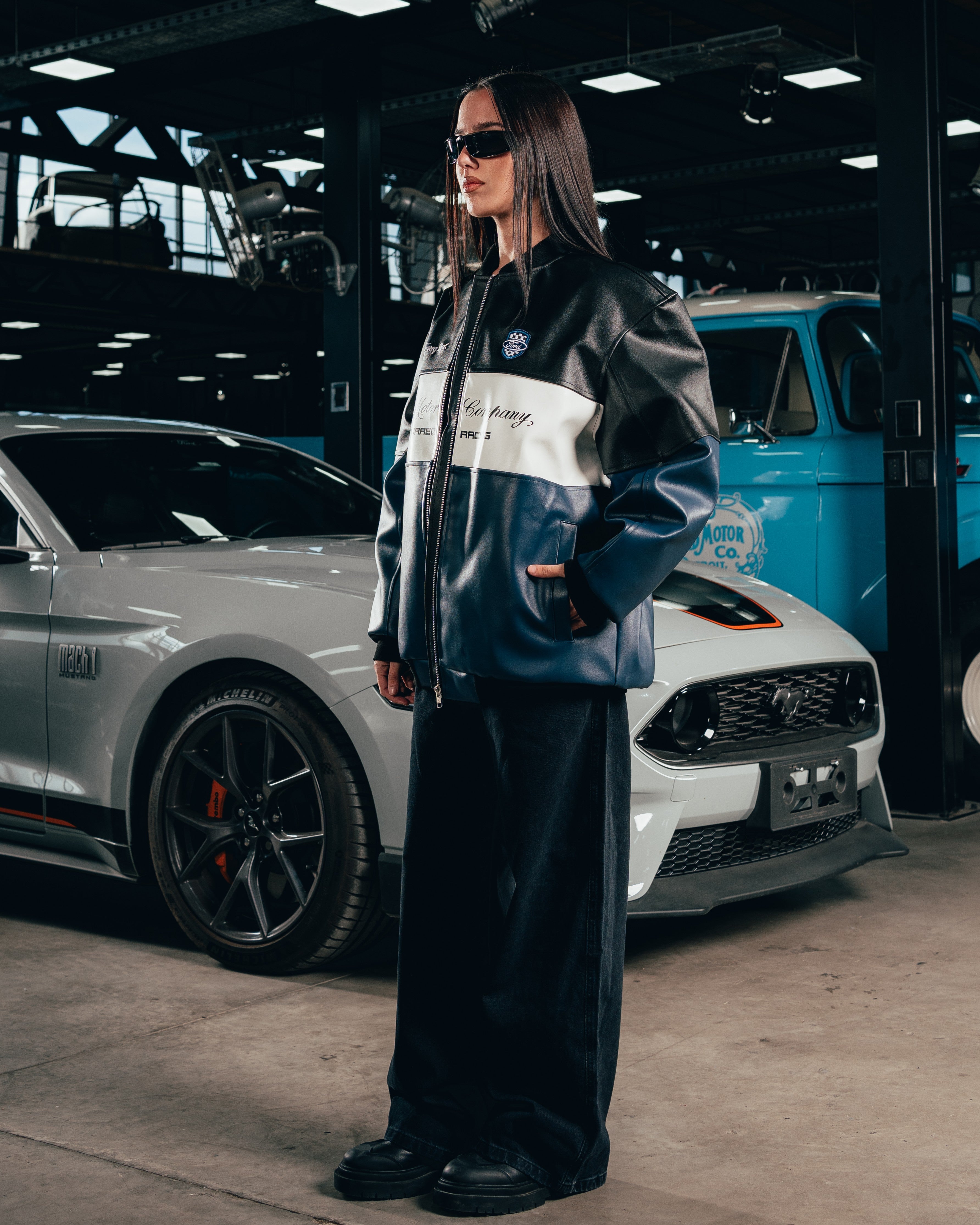 CAMPERA ECO-CUERO [ FORD ] CLASSIC COLORS