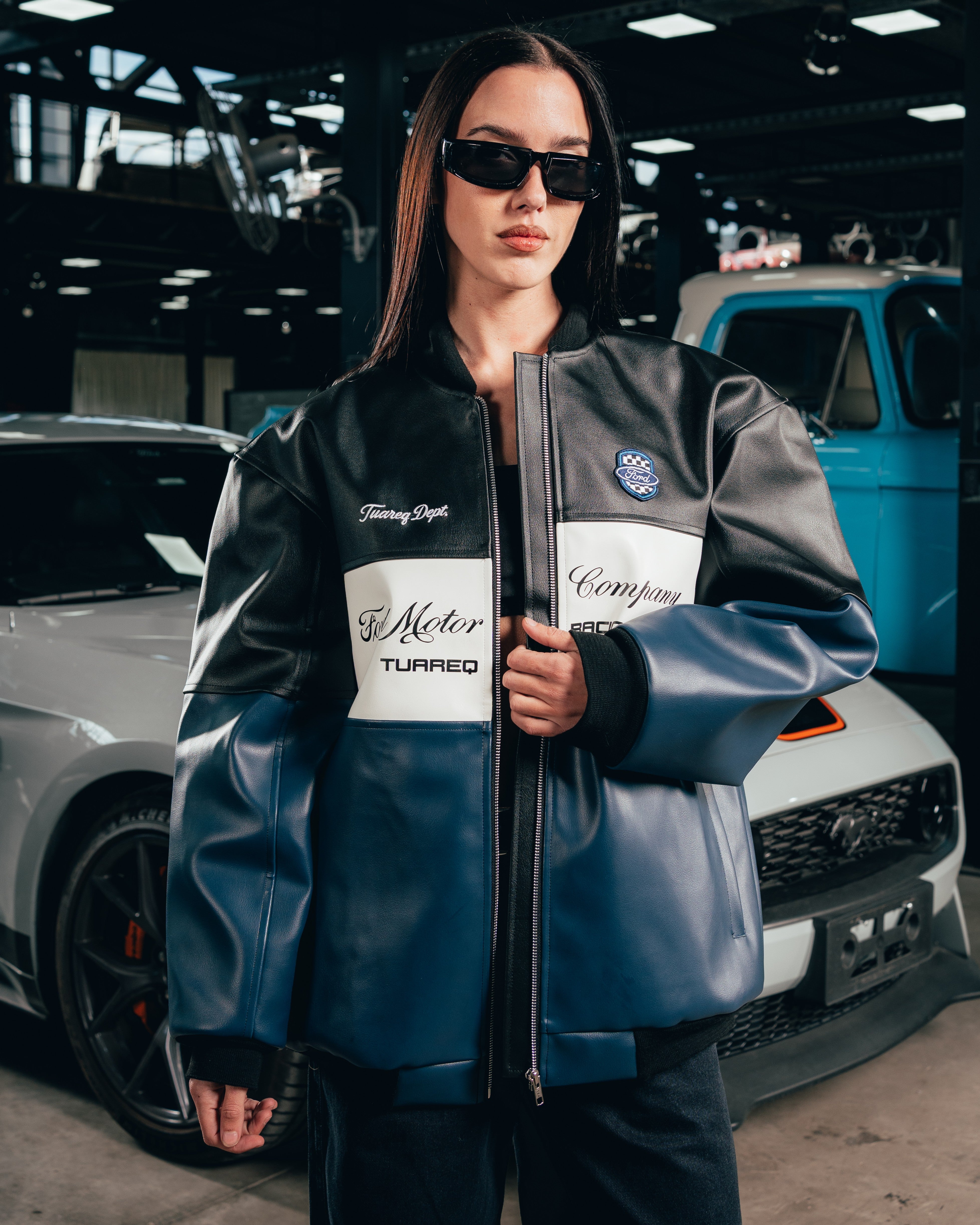 CAMPERA ECO-CUERO [ FORD ] CLASSIC COLORS