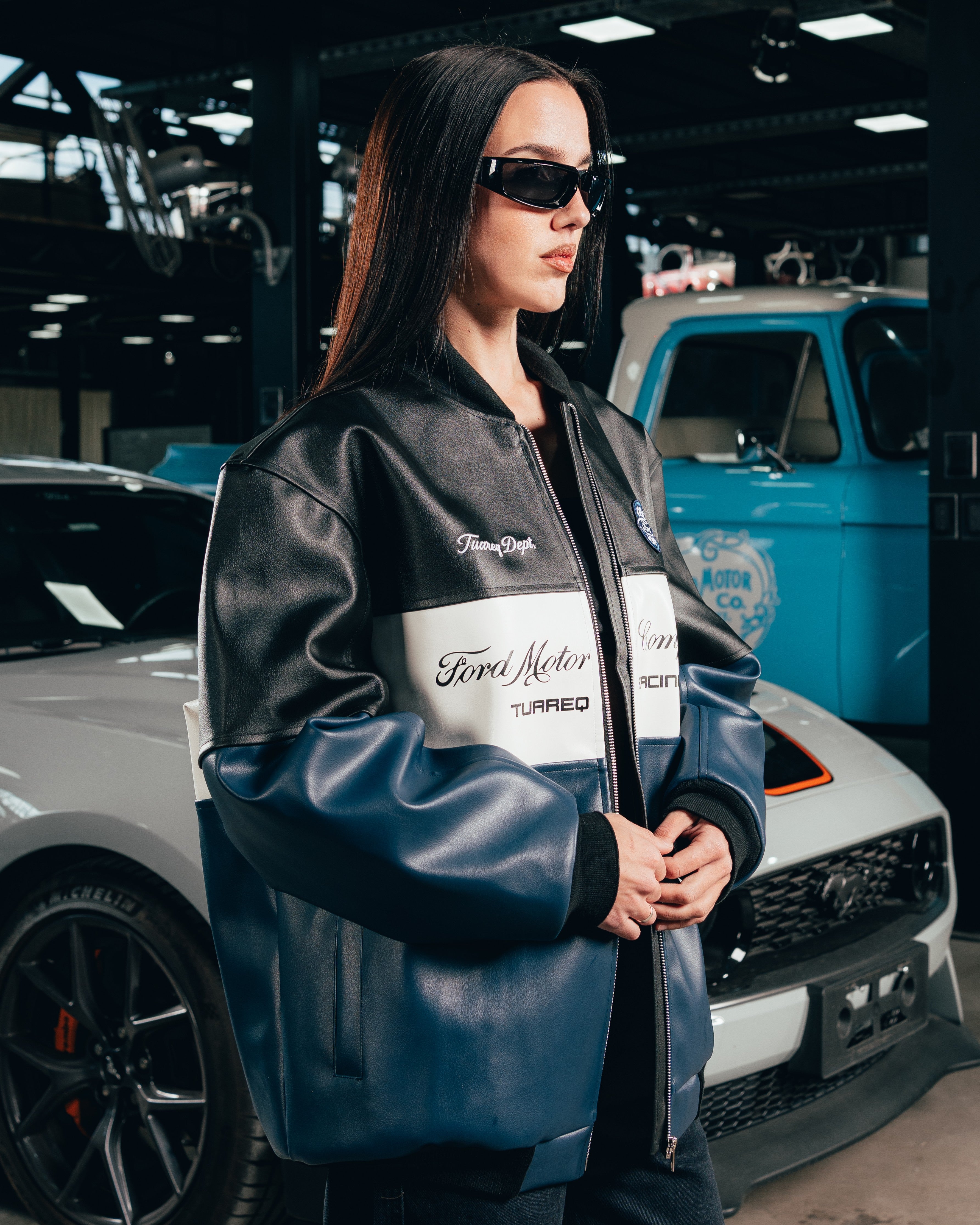 CAMPERA ECO-CUERO [ FORD ] CLASSIC COLORS