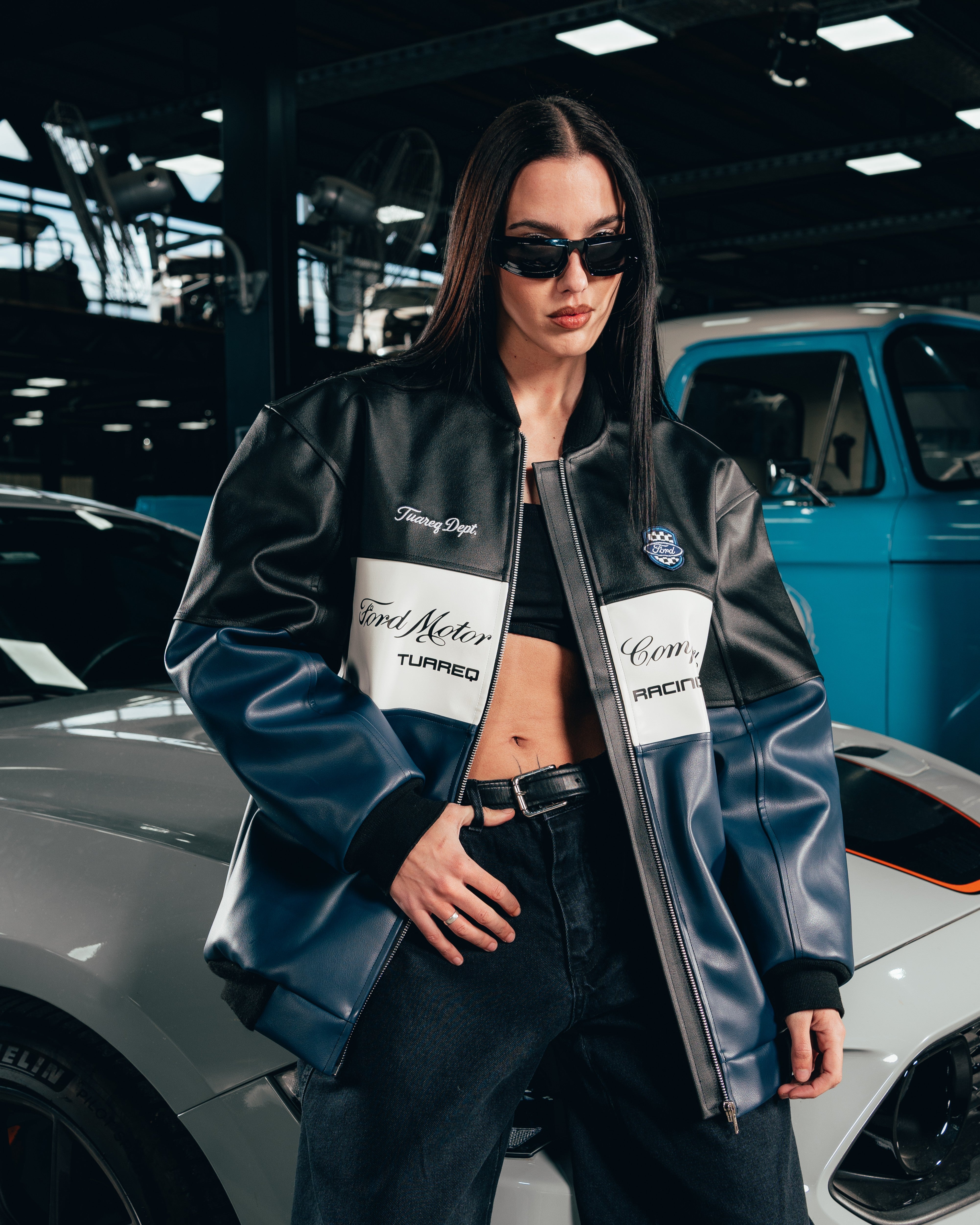 CAMPERA ECO-CUERO [ FORD ] CLASSIC COLORS