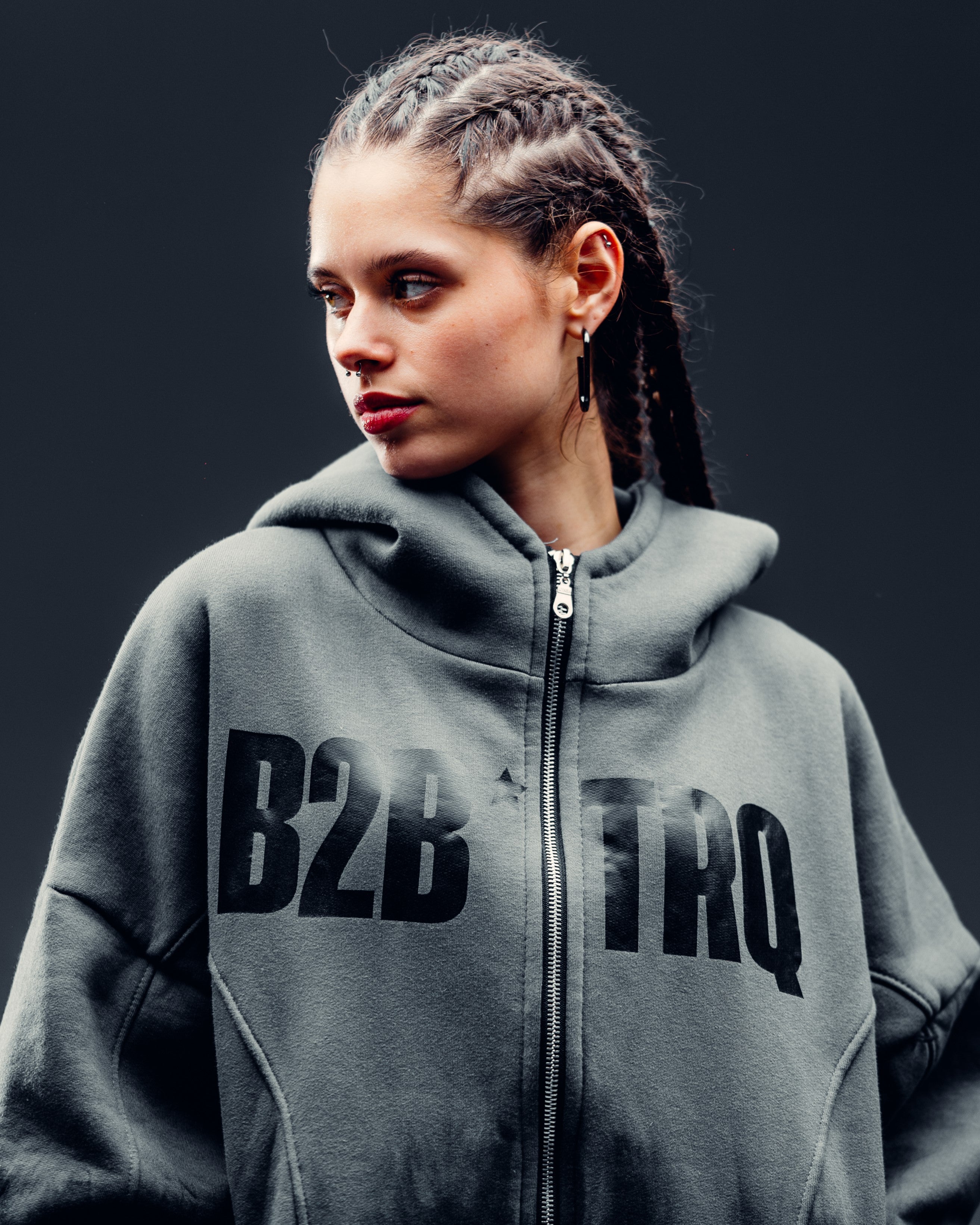 CAMPERA SIMPLE CIERRE [ B2B ] DEGRADE