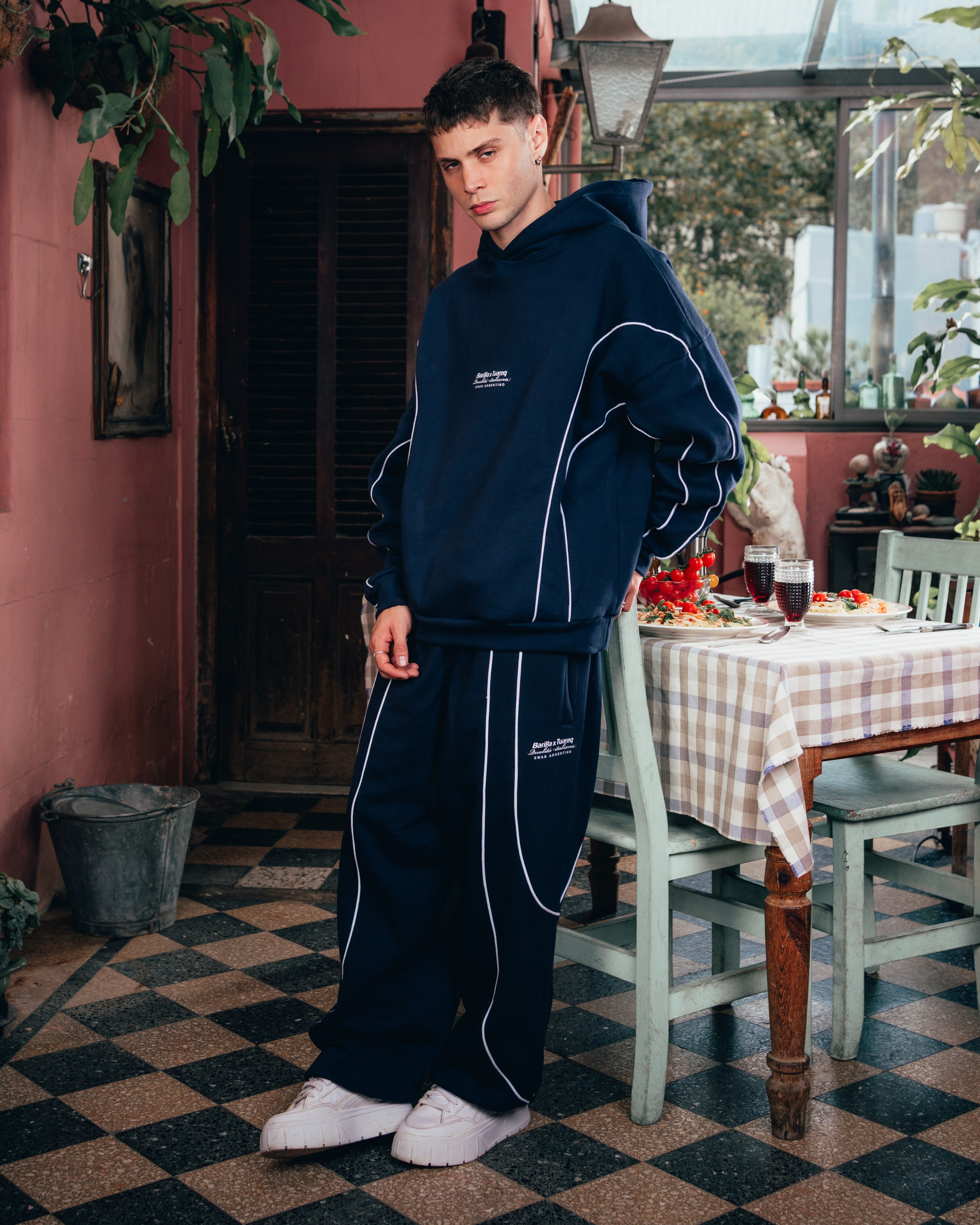 CONJUNTO FRIZADO [ BARILLA ] LINE BLUE