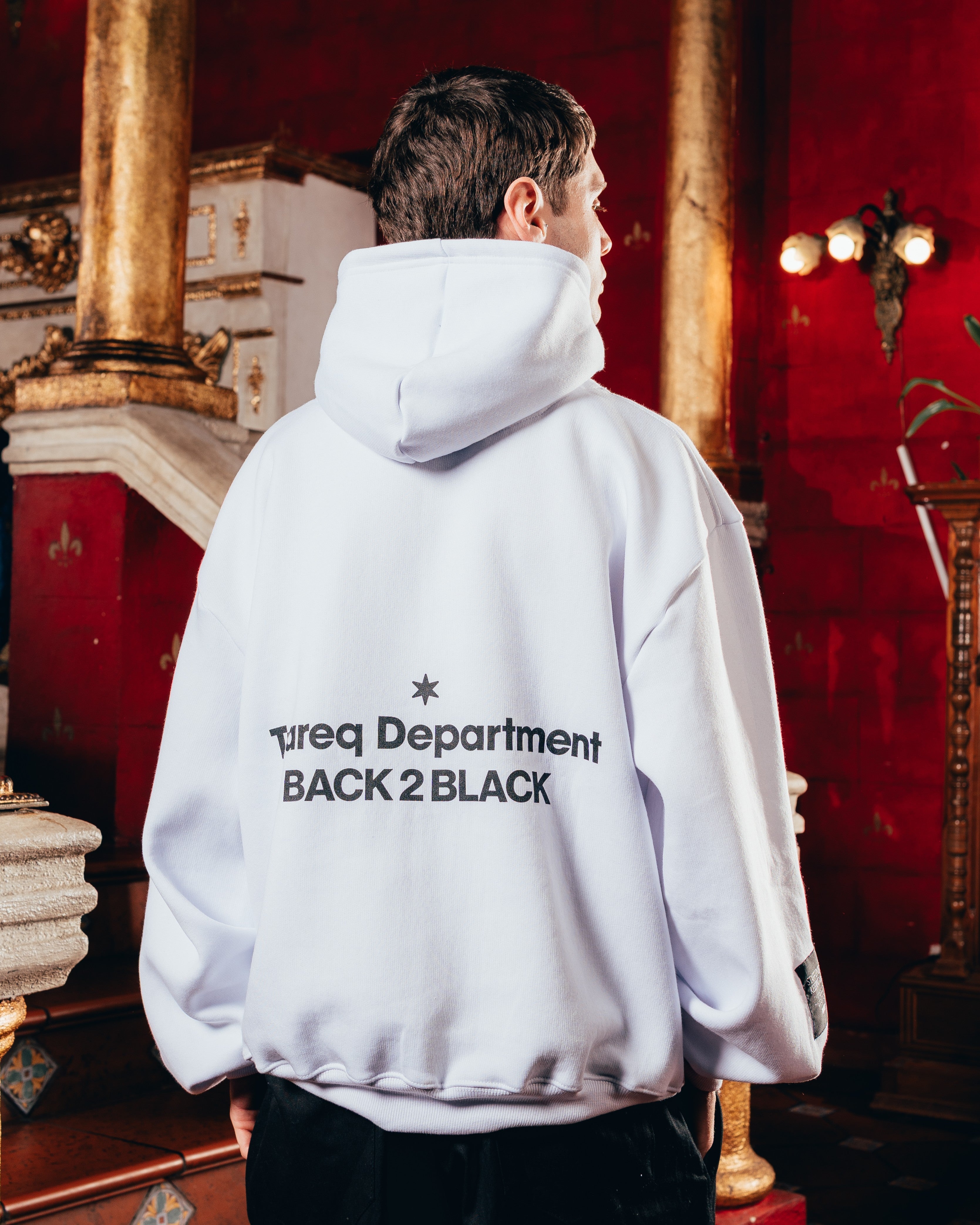 HOODIE OVERSIZED PESADO [ B2B ] WHITE