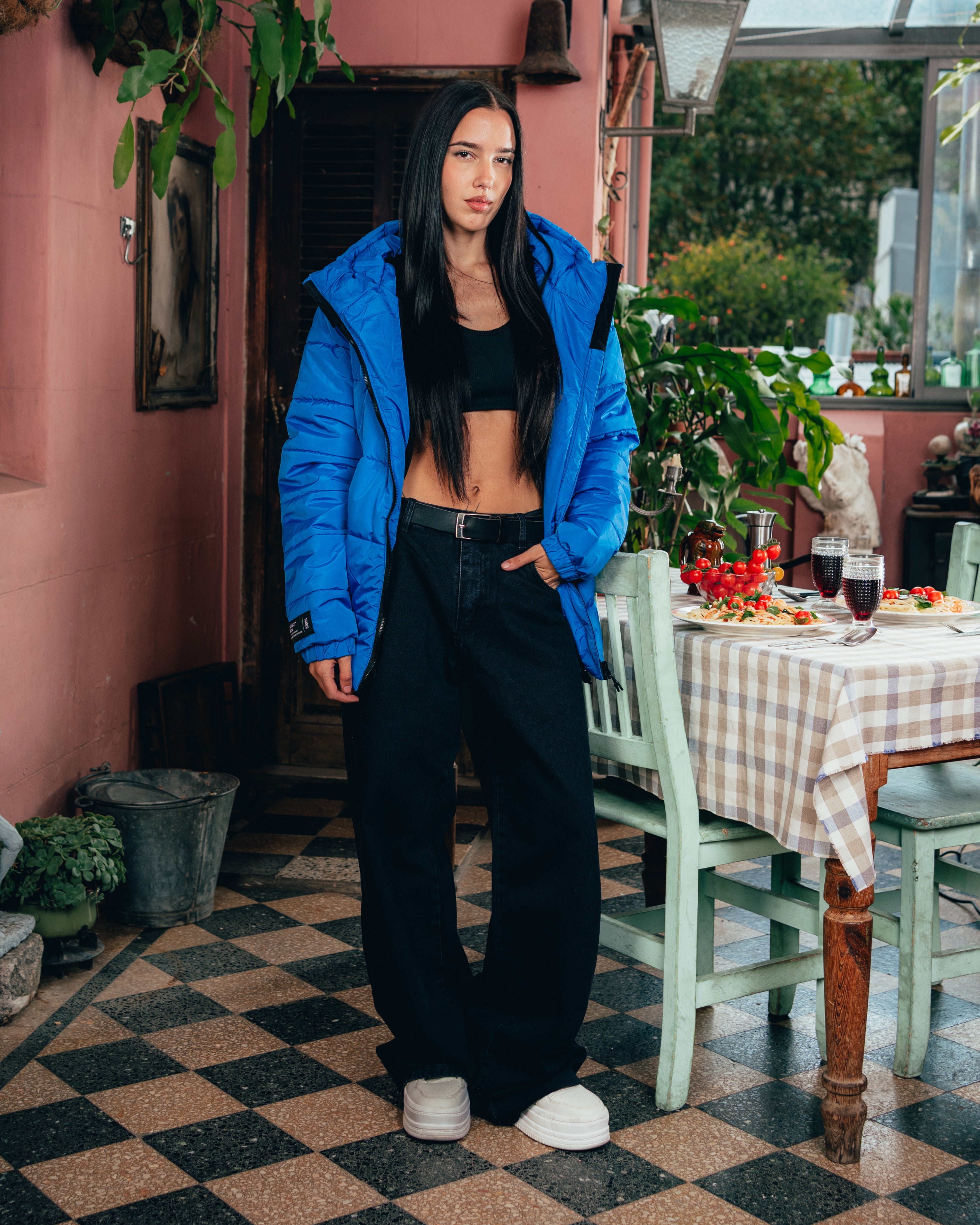 CAMPERA PUFFER [ BARILLA ] BLUE