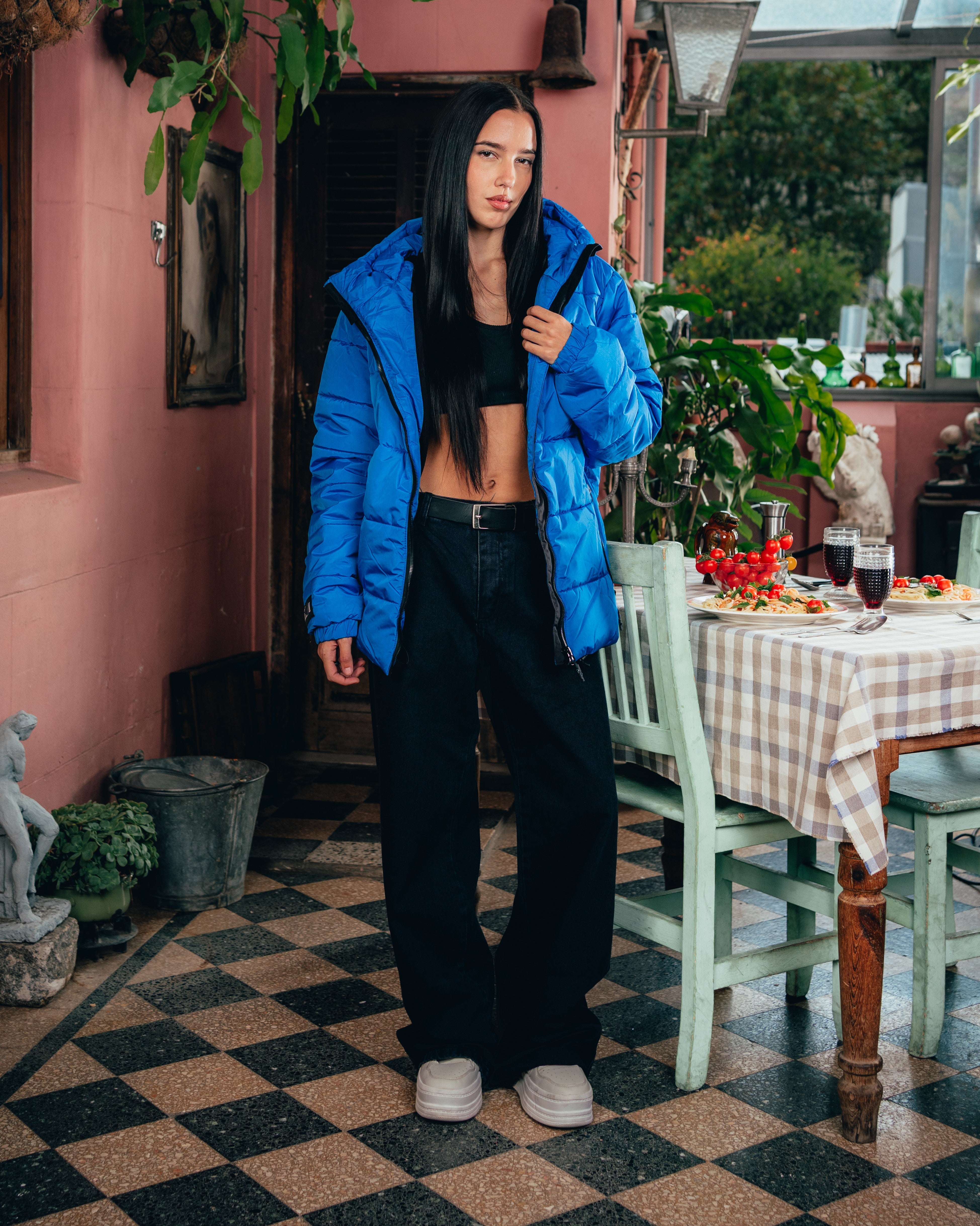 CAMPERA PUFFER [ BARILLA ] BLUE