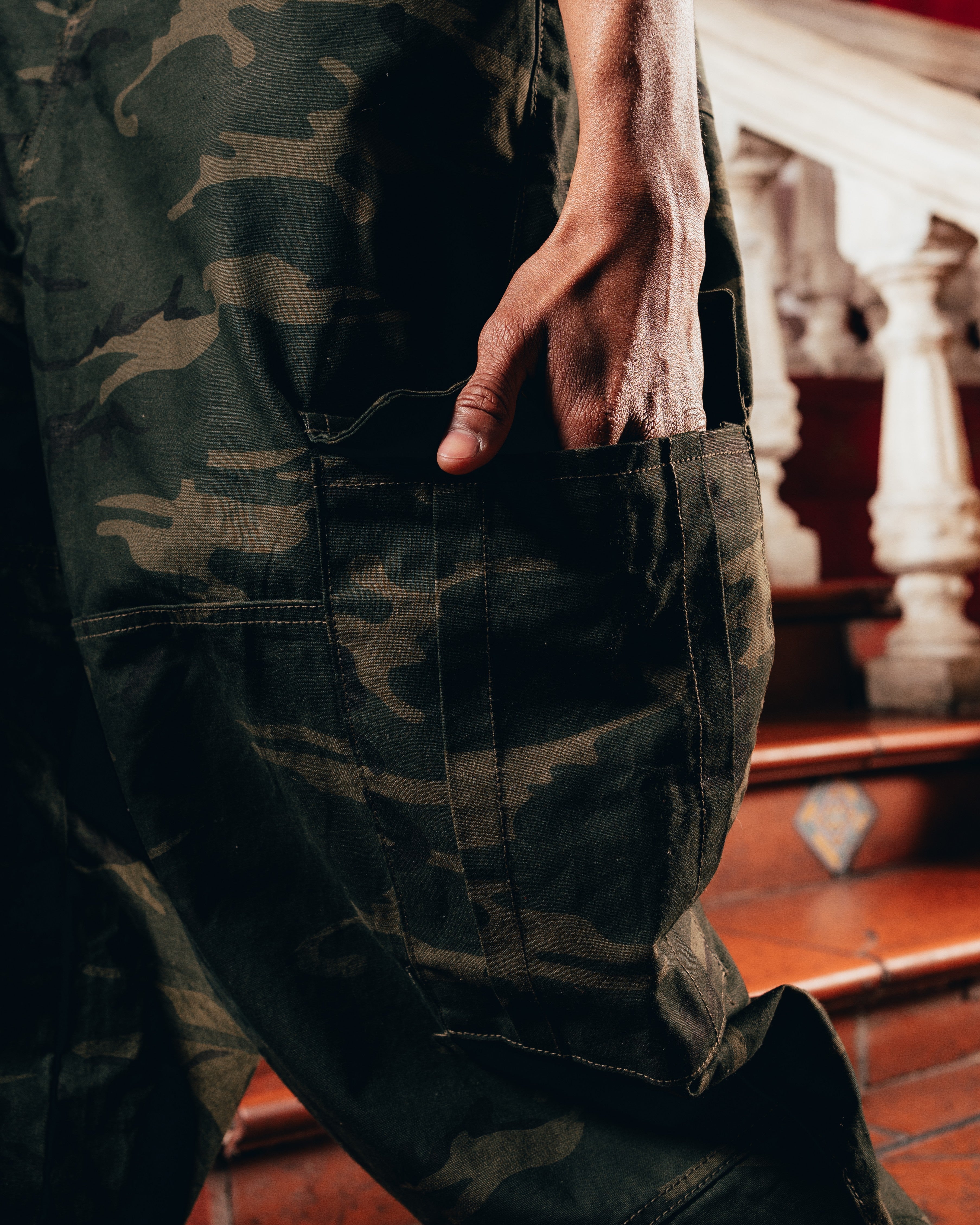 JEAN MOM OVERSIZED [ PRIMARI ] CAMO