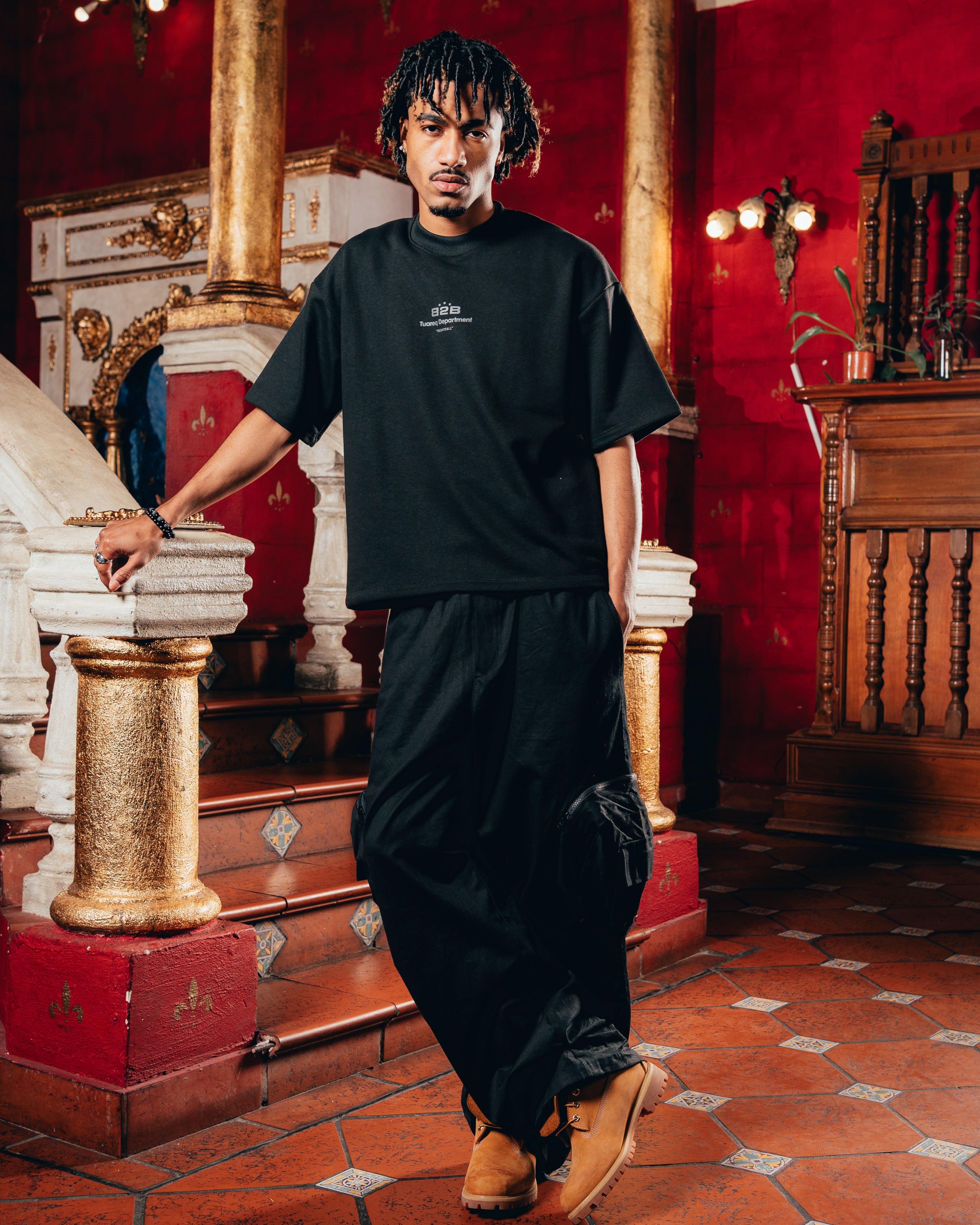 JEAN MEGA CARGO [ PRIMARI ] BLACK