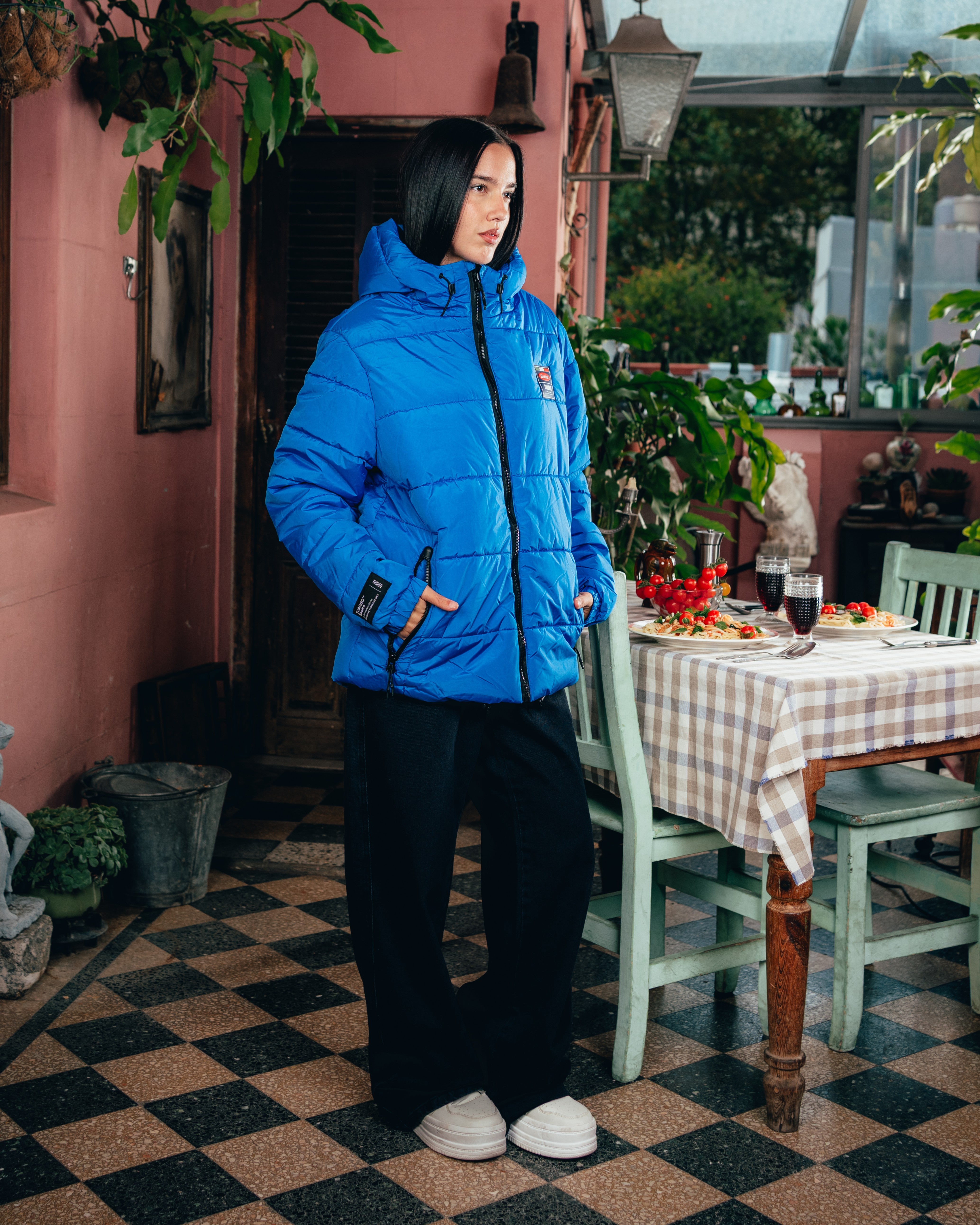 CAMPERA PUFFER [ BARILLA ] BLUE