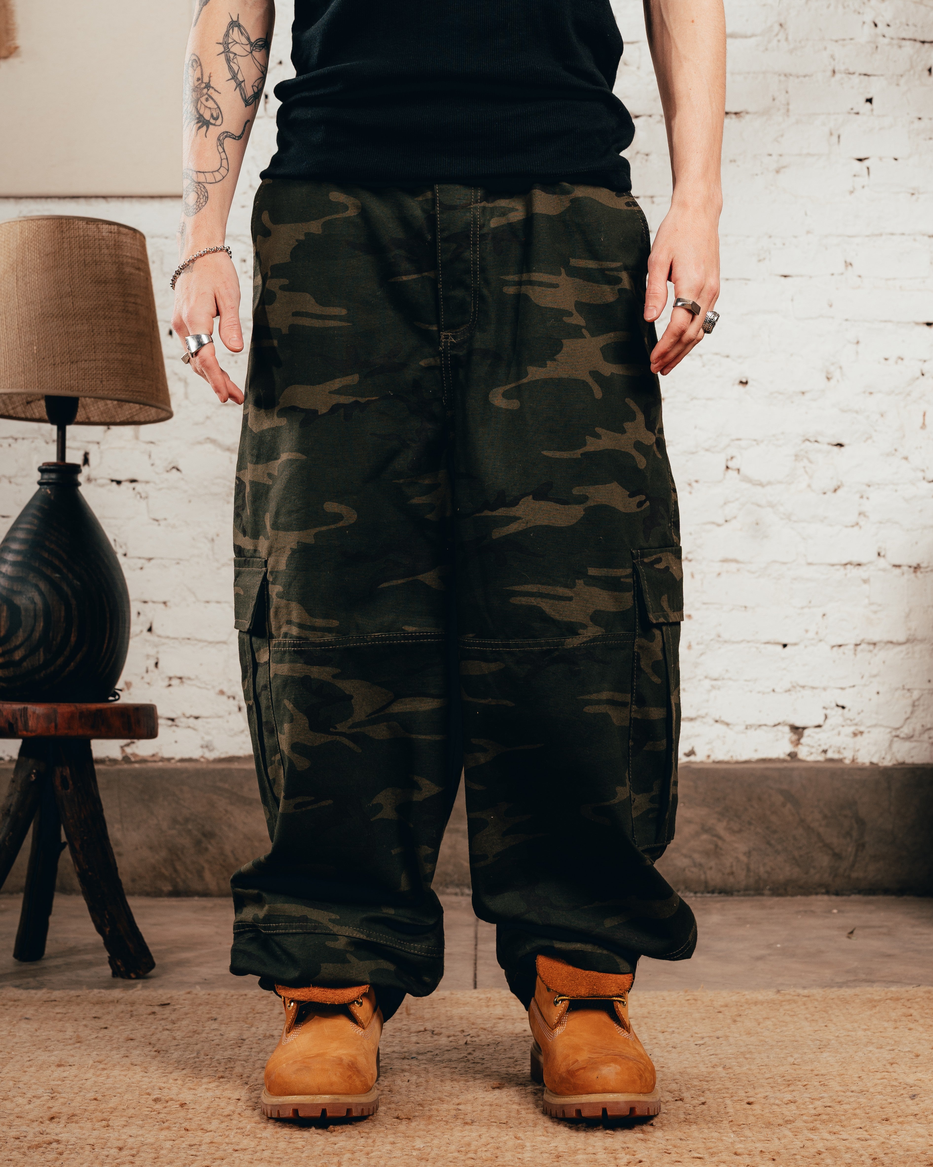 JEAN MOM OVERSIZED [ PRIMARI ] CAMO