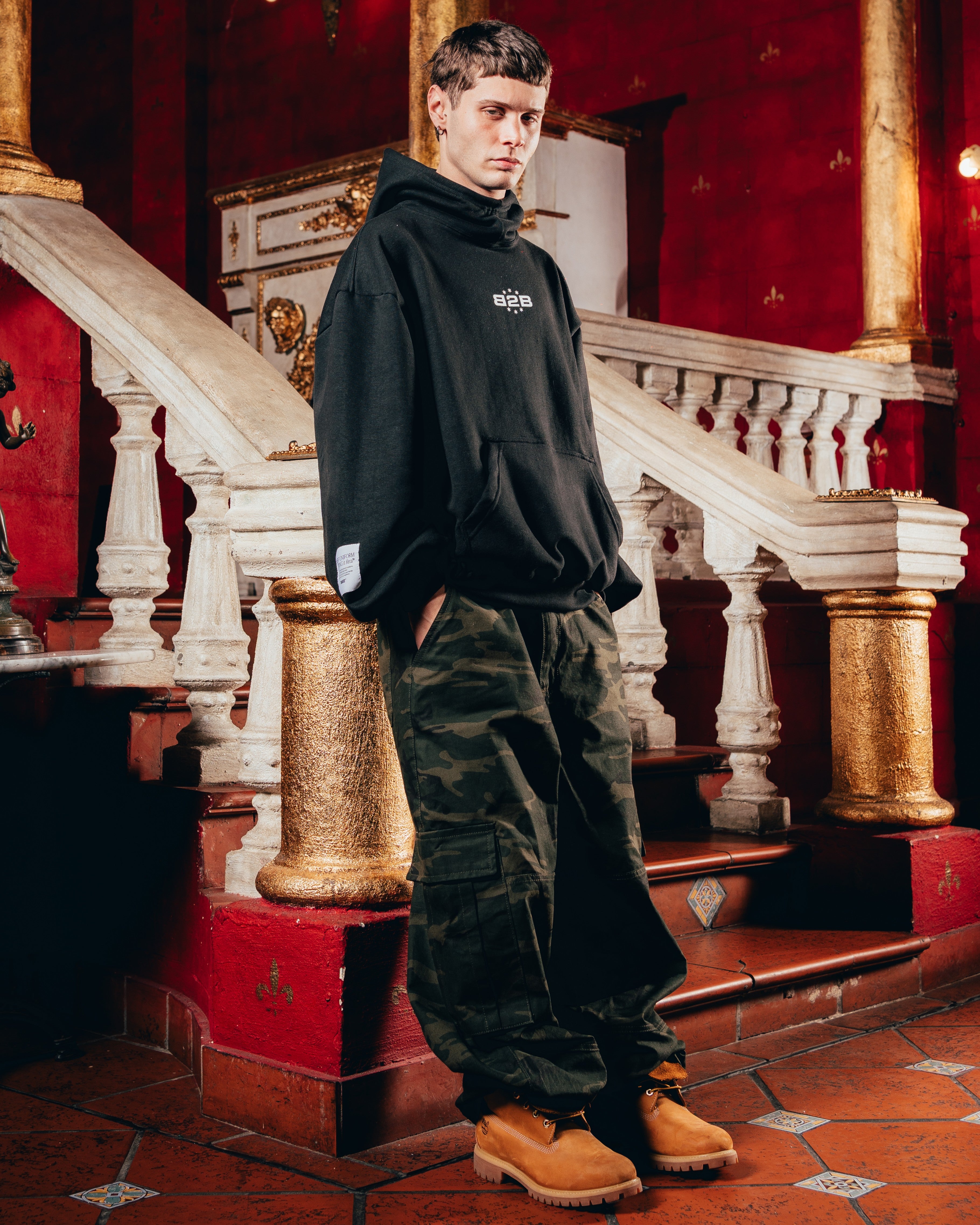JEAN MOM OVERSIZED [ PRIMARI ] CAMO