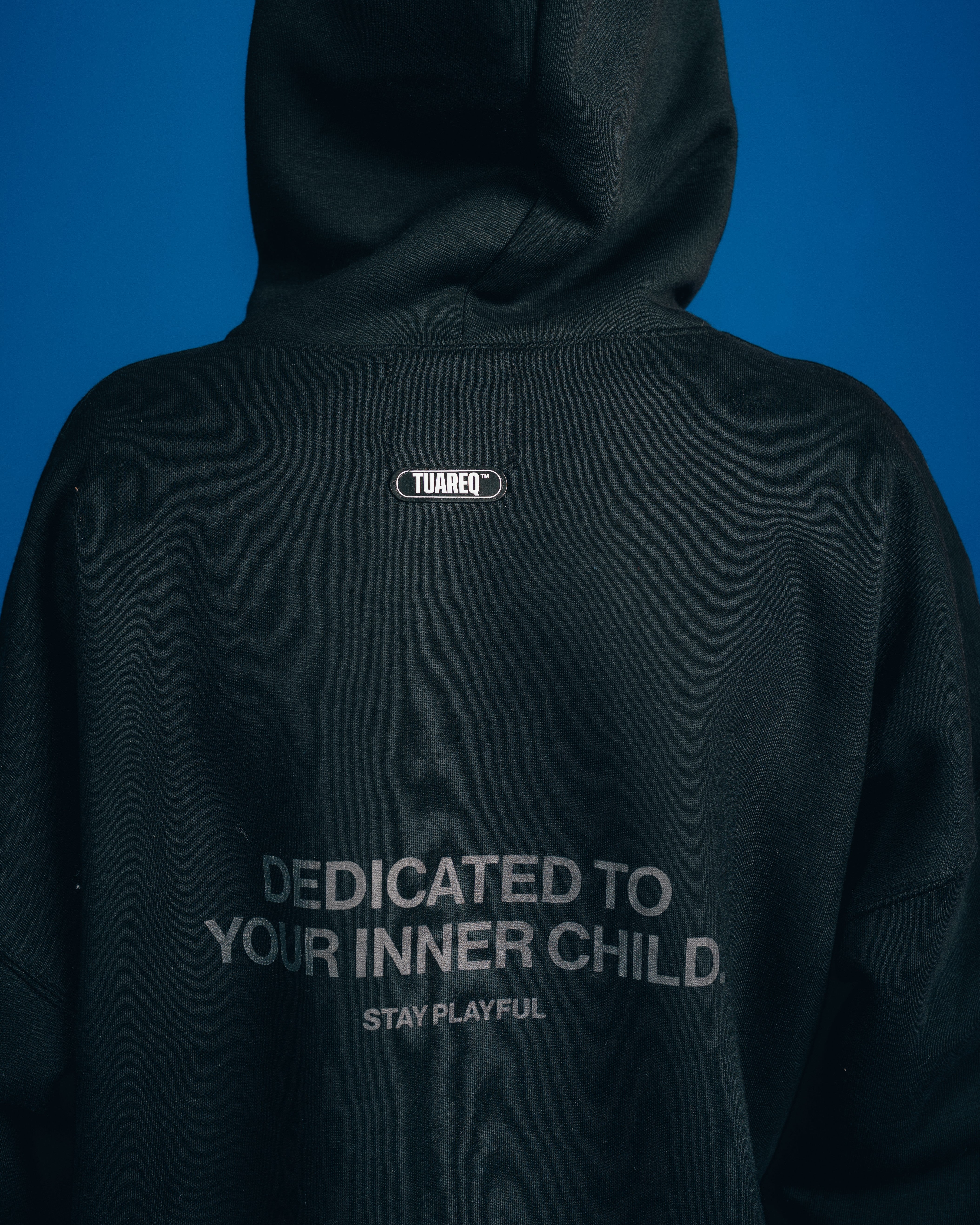 HOODIE PESADO CANDY [ OREO ] 2BLE BLACK