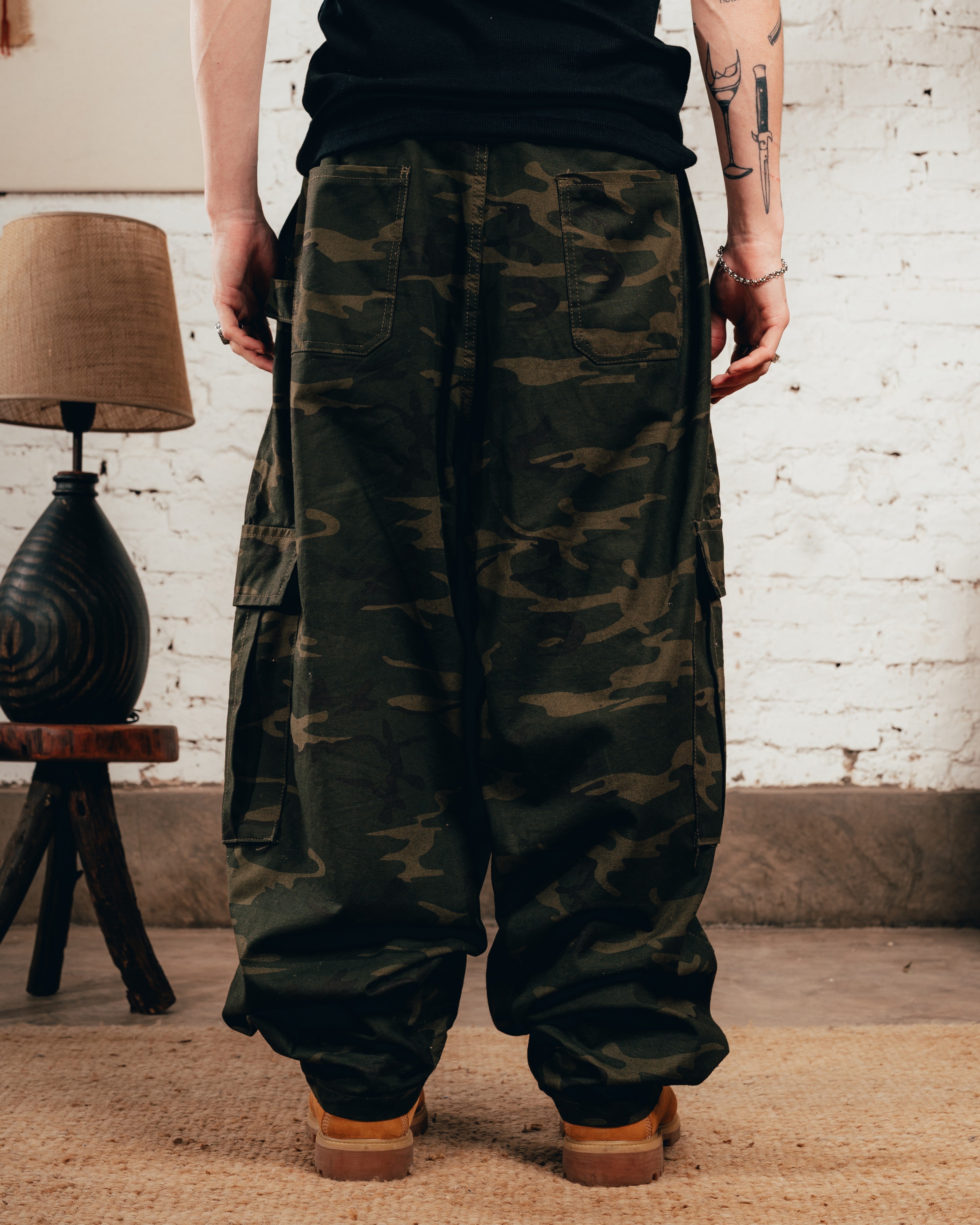 JEAN MOM OVERSIZED [ PRIMARI ] CAMO