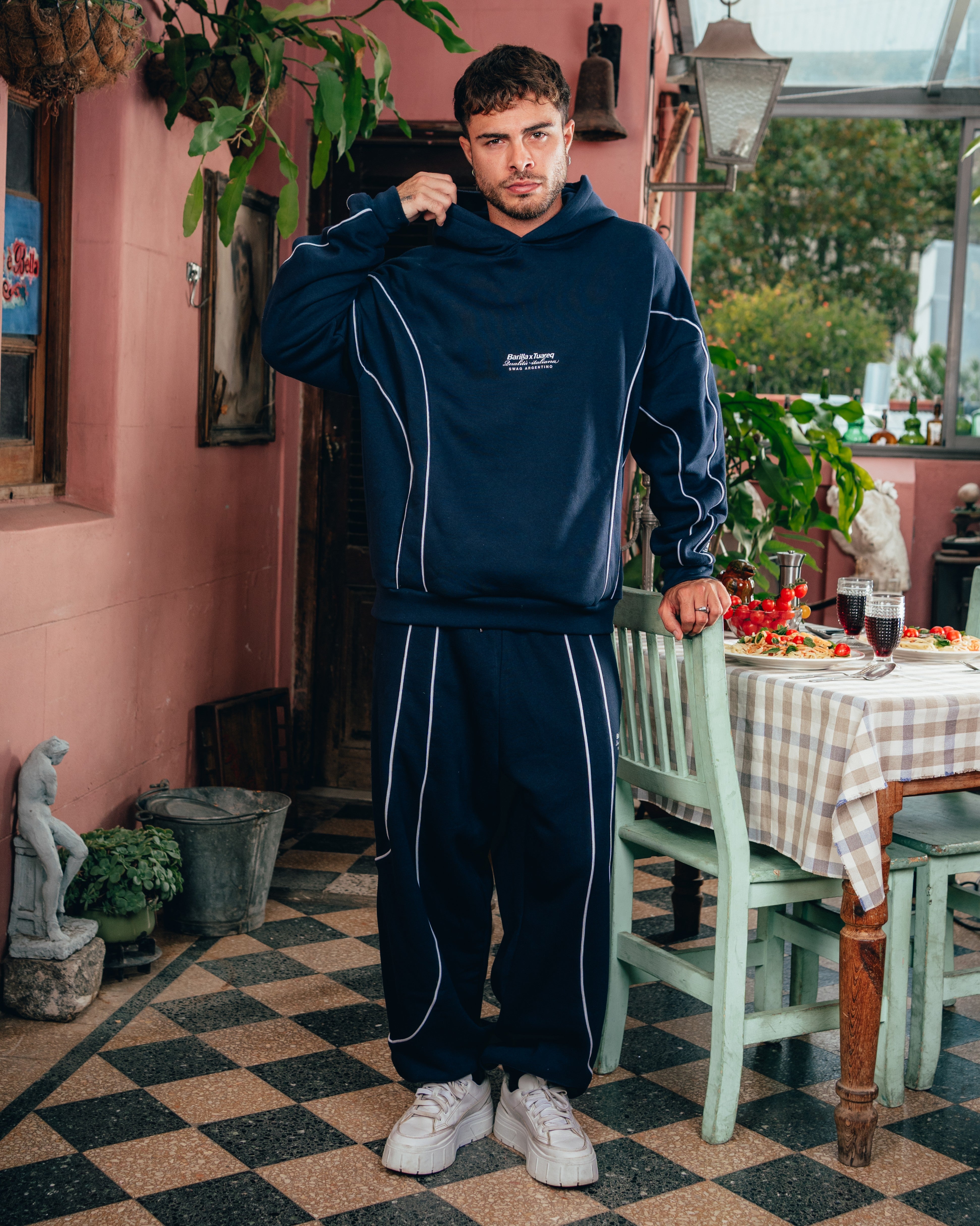 CONJUNTO FRIZADO [ BARILLA ] LINE BLUE
