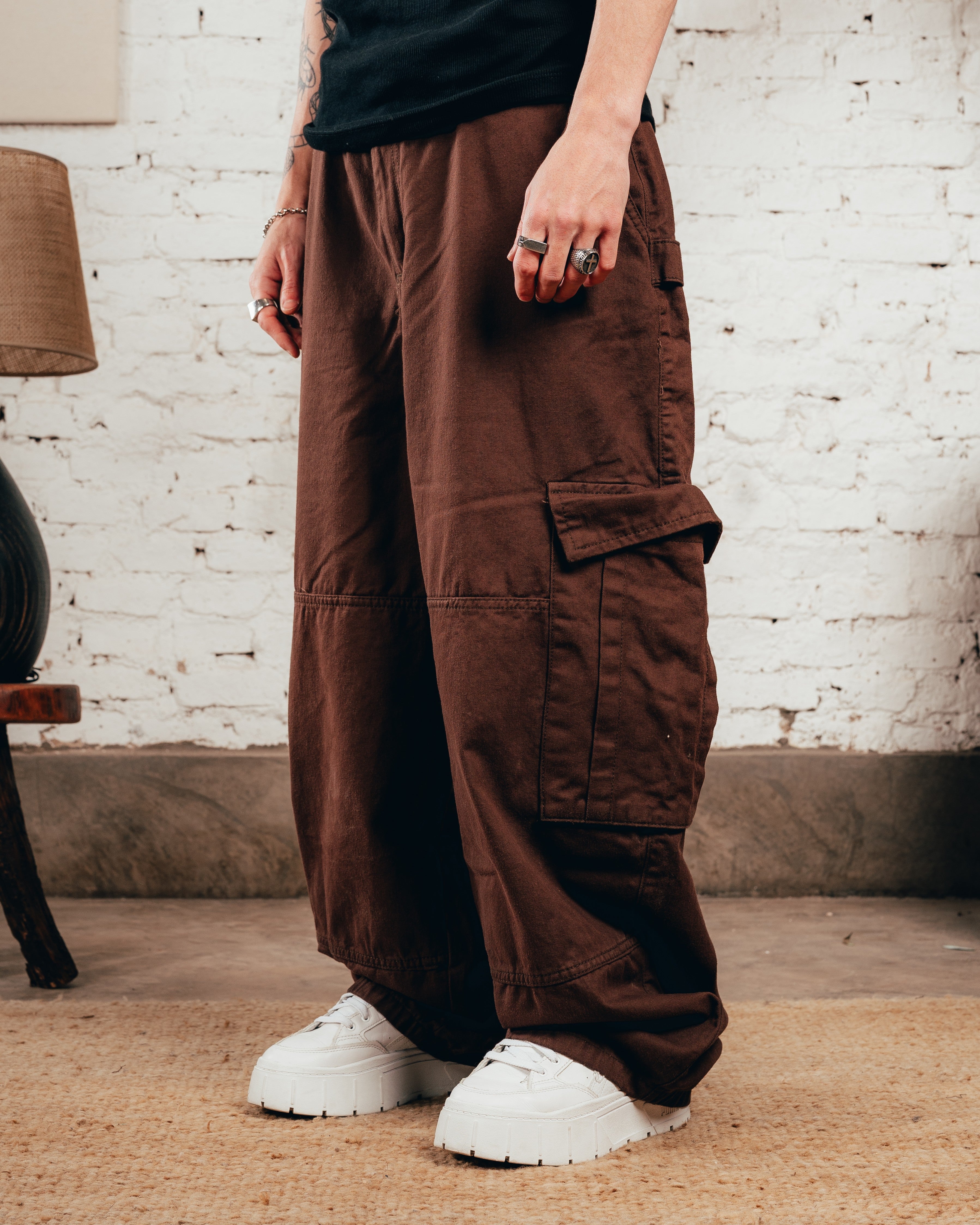JEAN MOM OVERSIZED [ PRIMARI ] CHOCOLATE