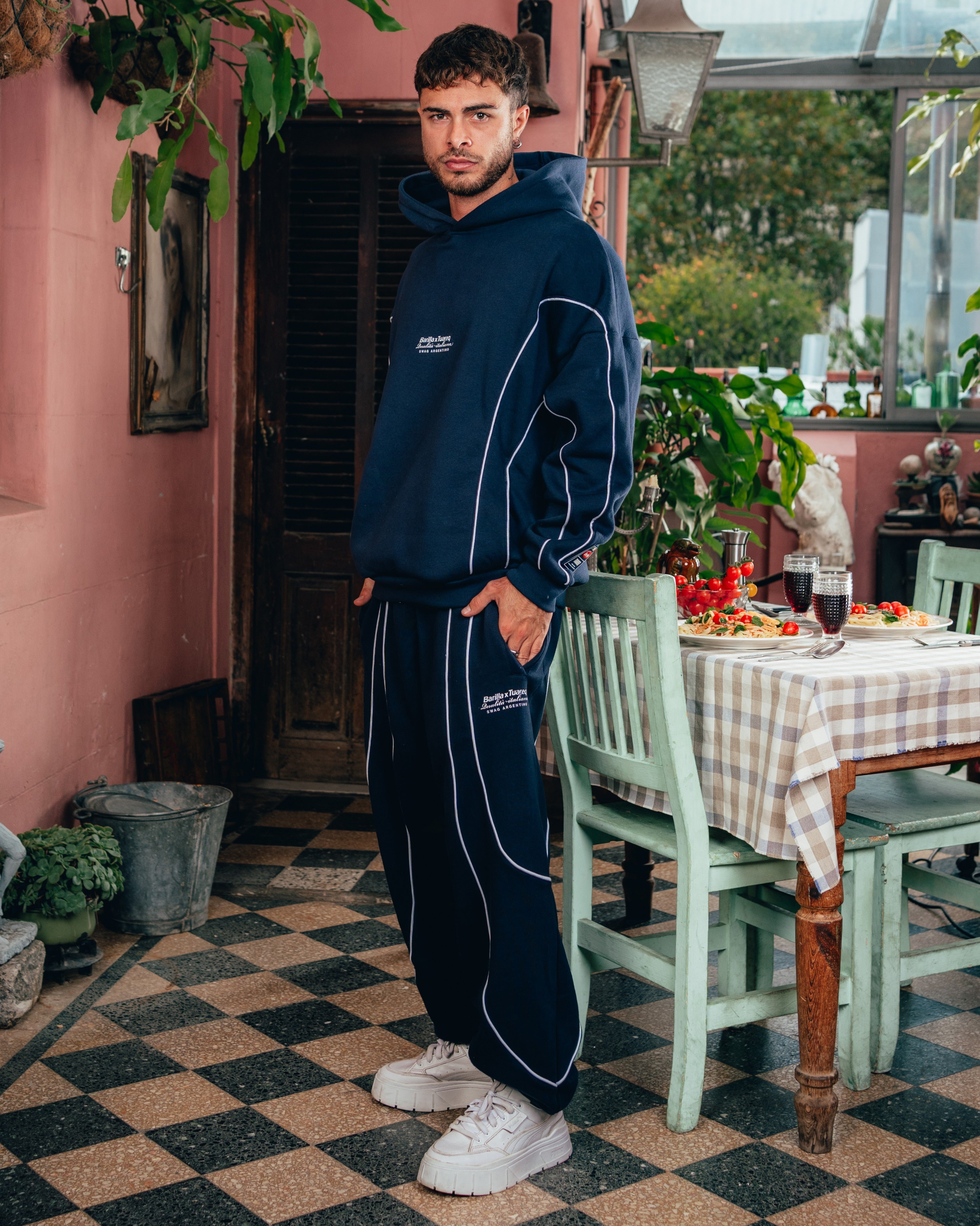 CONJUNTO FRIZADO [ BARILLA ] LINE BLUE