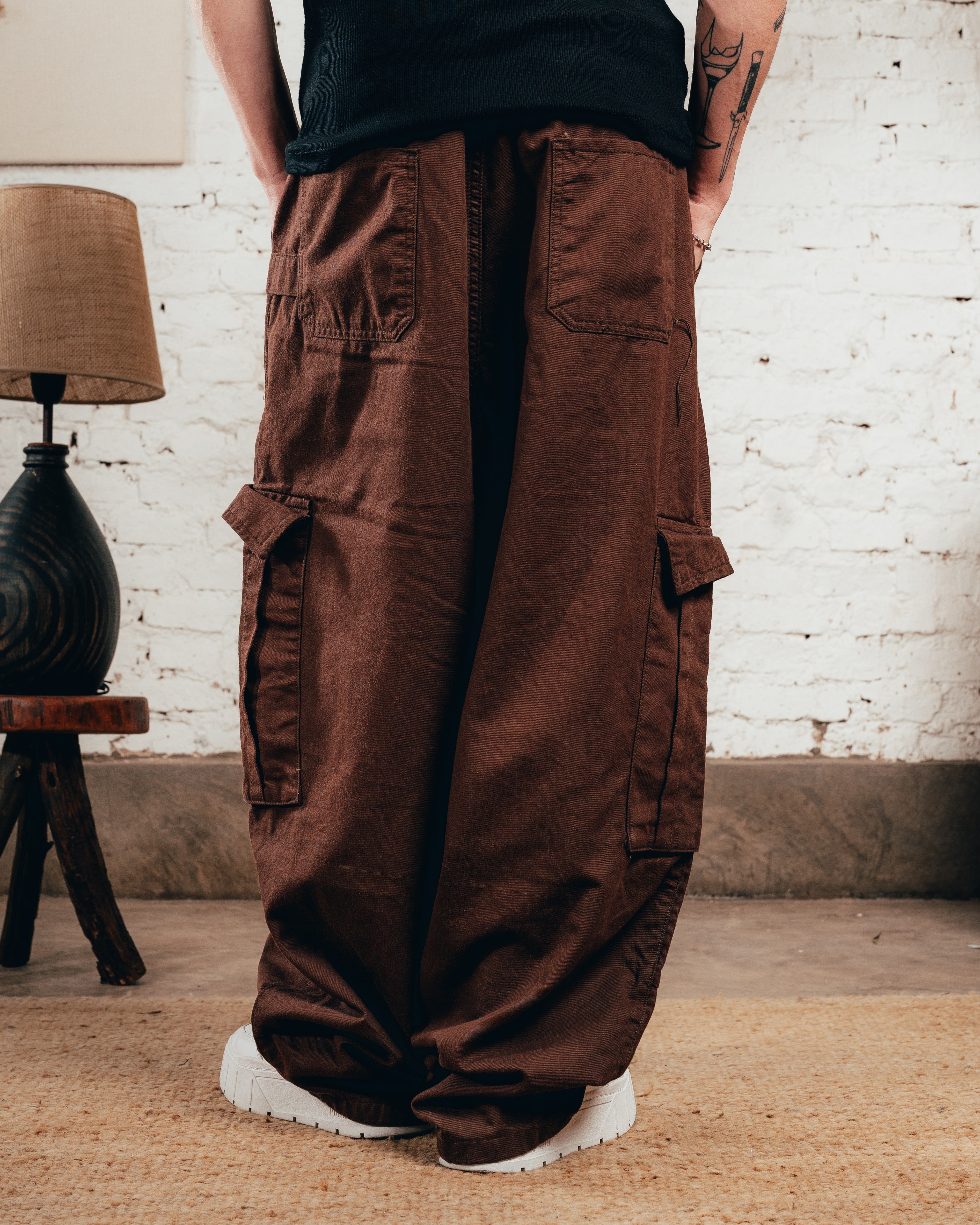 JEAN MOM OVERSIZED [ PRIMARI ] CHOCOLATE