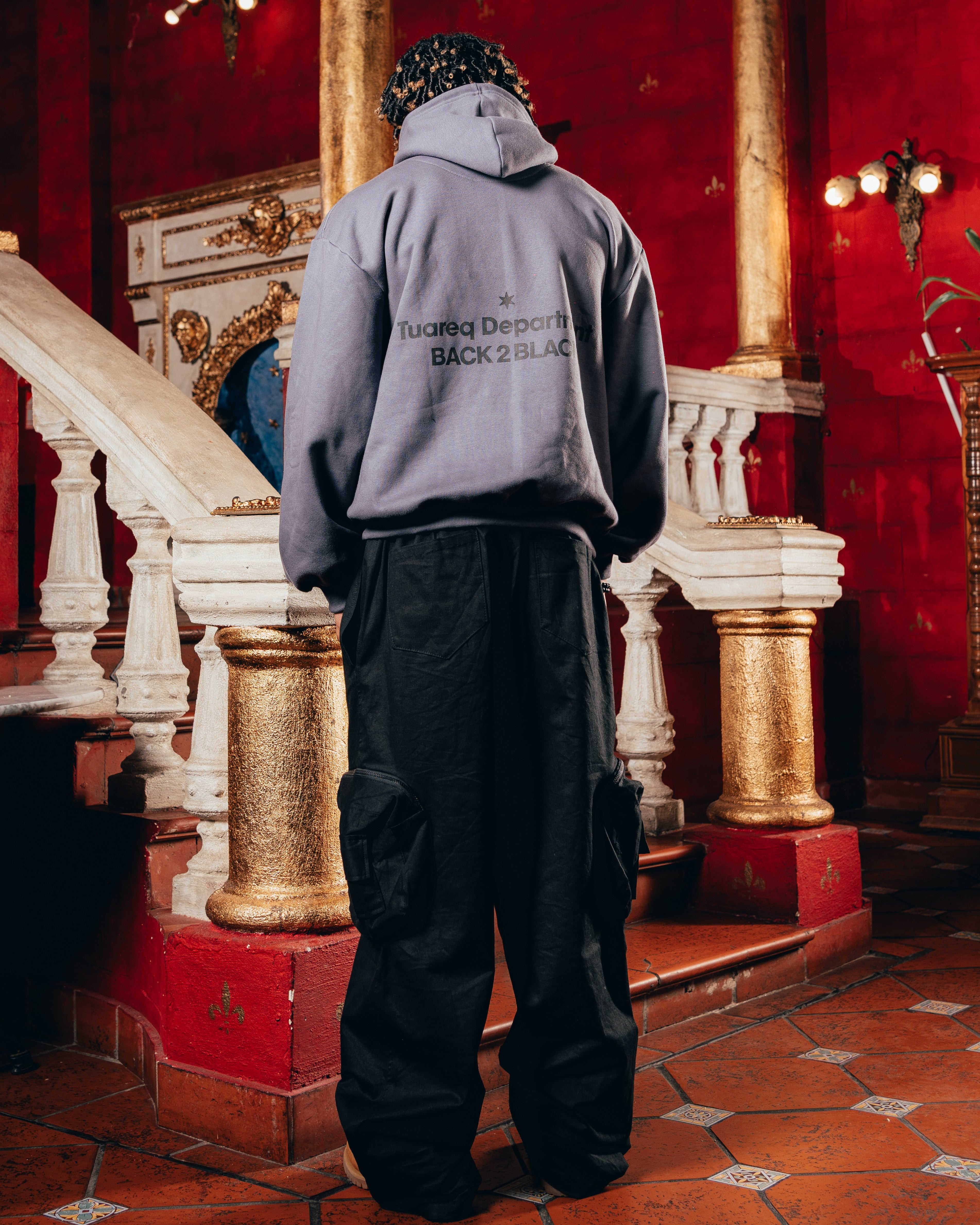 HOODIE OVERSIZED PESADO [ B2B ] GREY