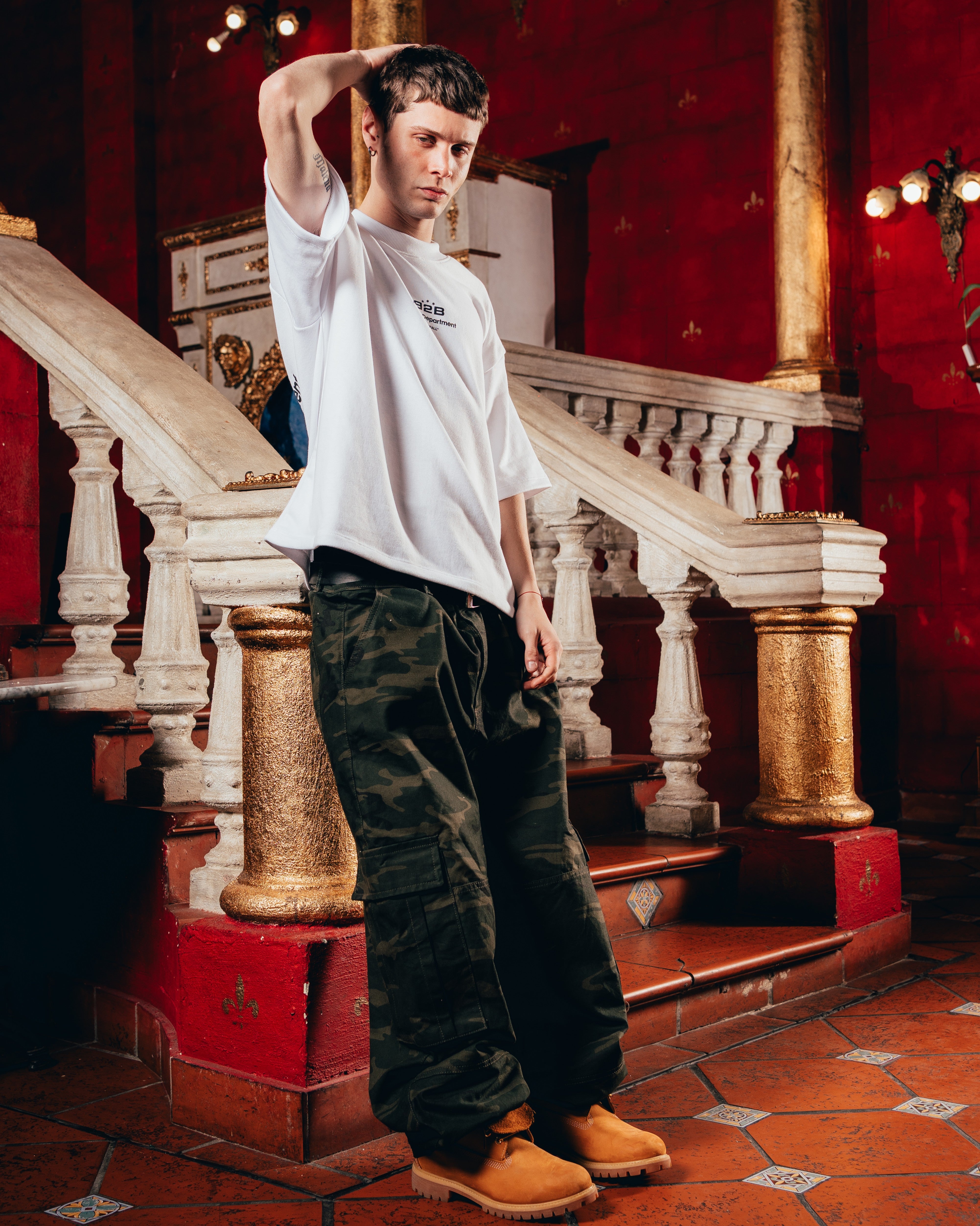 JEAN MOM OVERSIZED [ PRIMARI ] CAMO