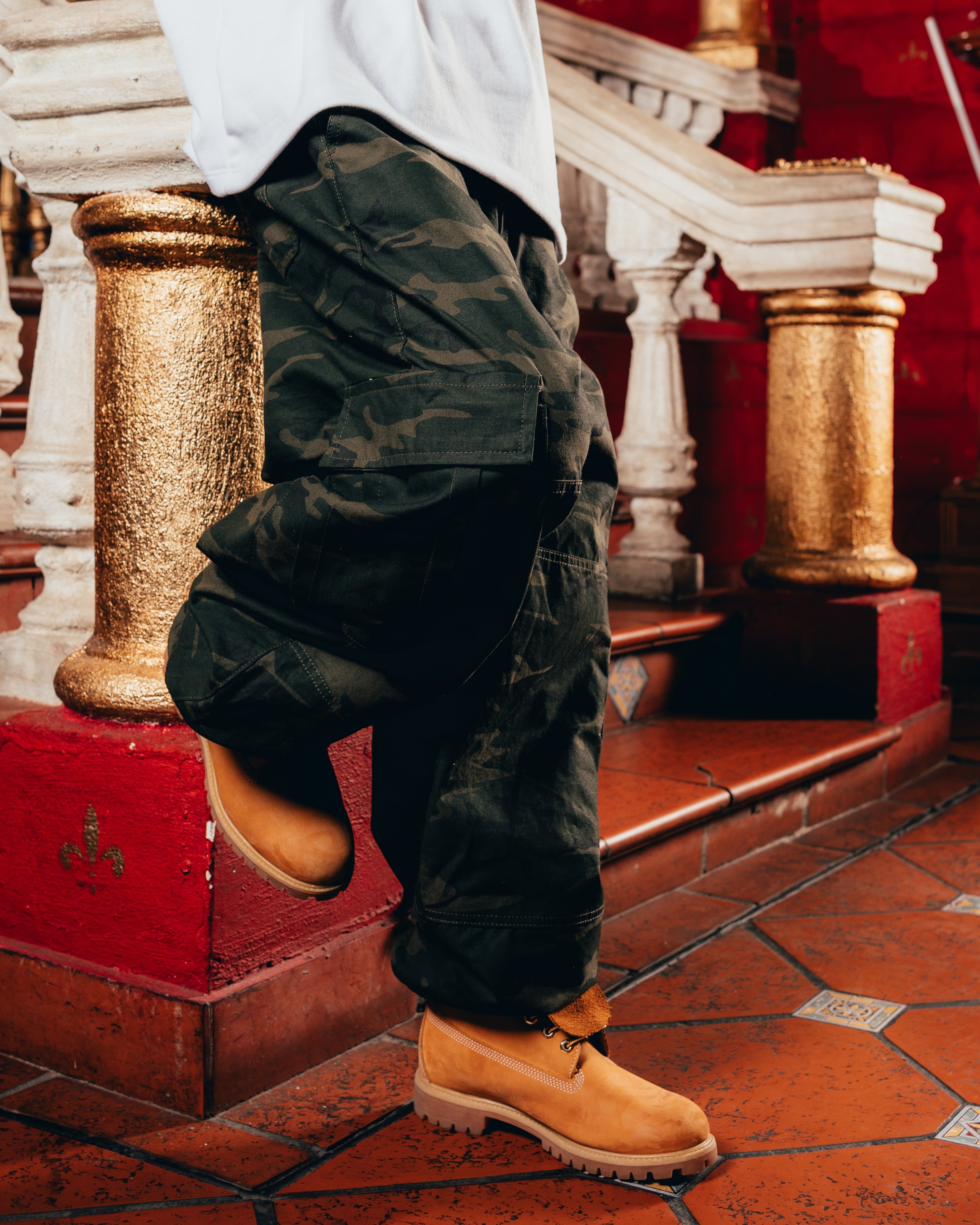 JEAN MOM OVERSIZED [ PRIMARI ] CAMO