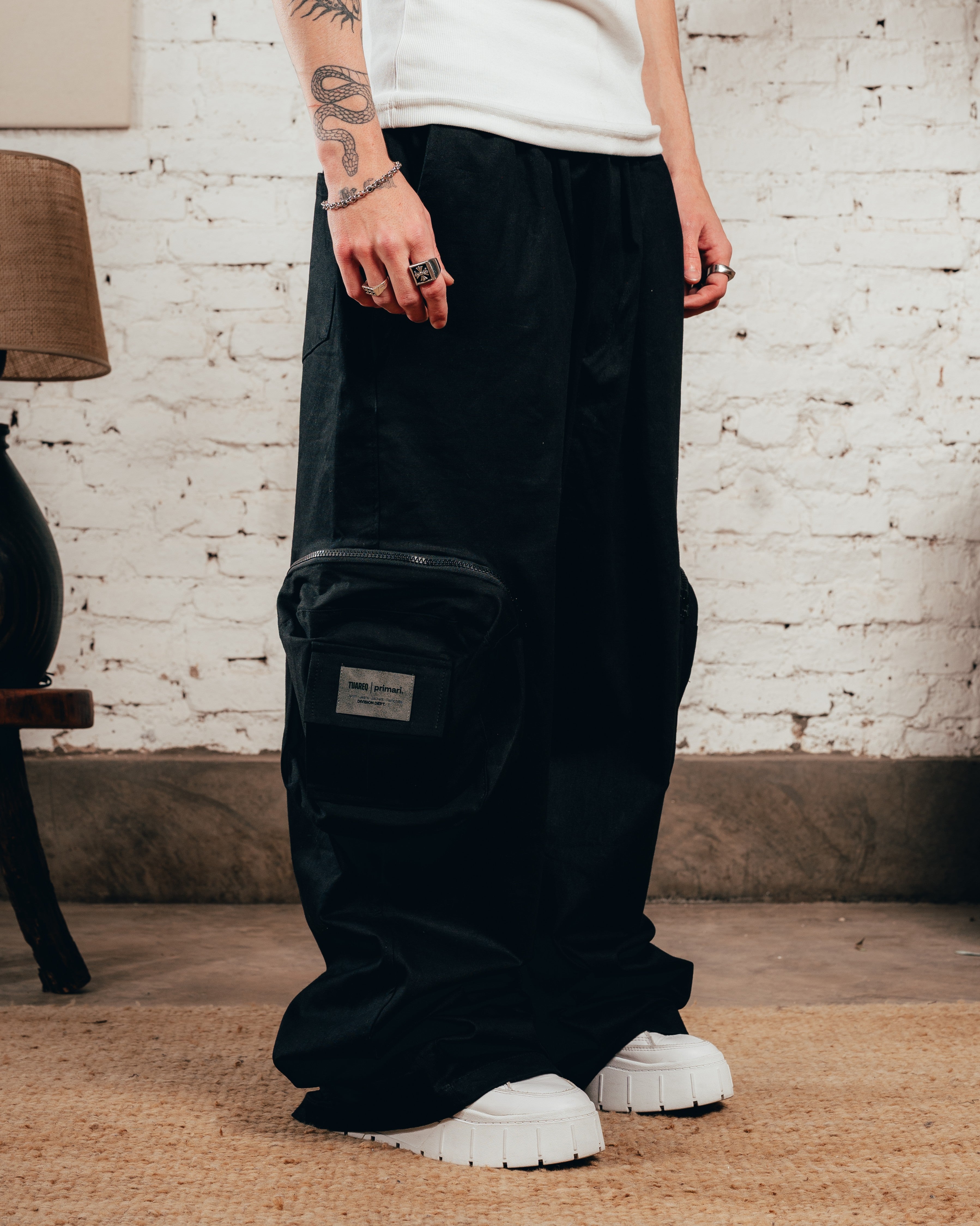 JEAN MEGA CARGO [ PRIMARI ] BLACK