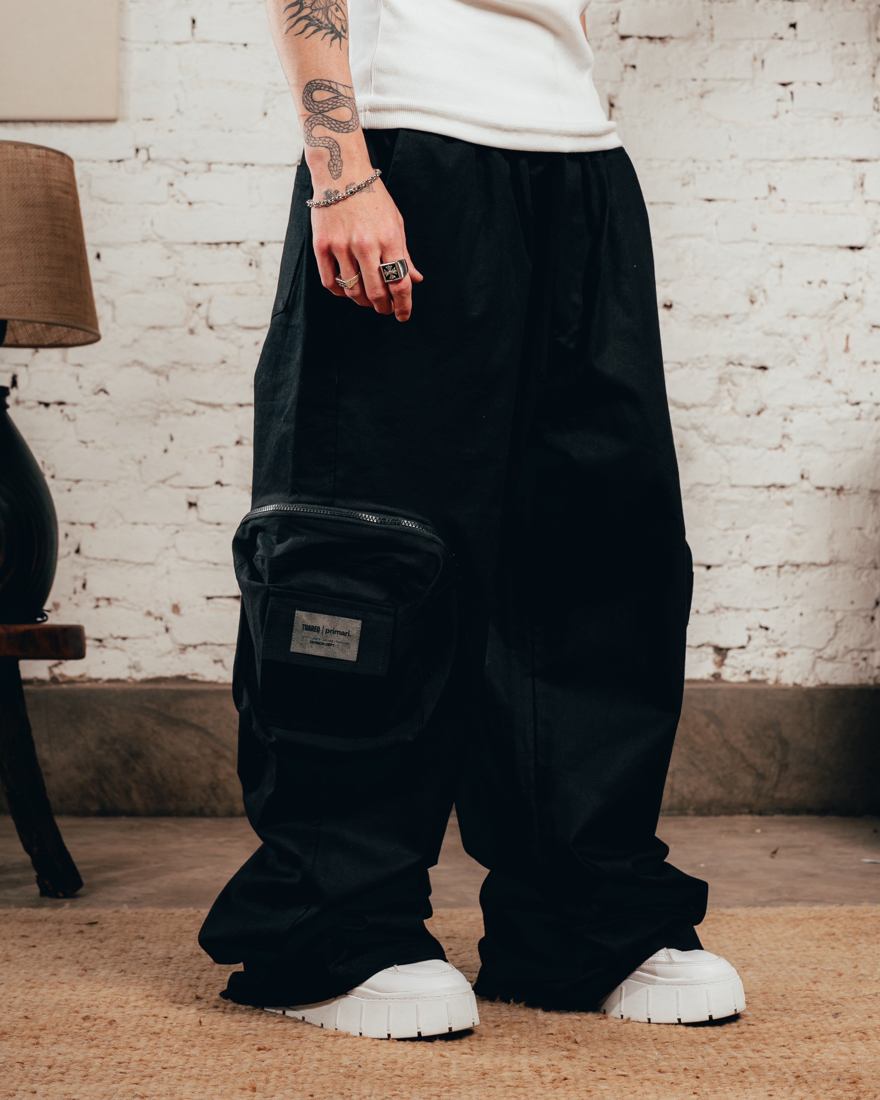 JEAN MEGA CARGO [ PRIMARI ] BLACK