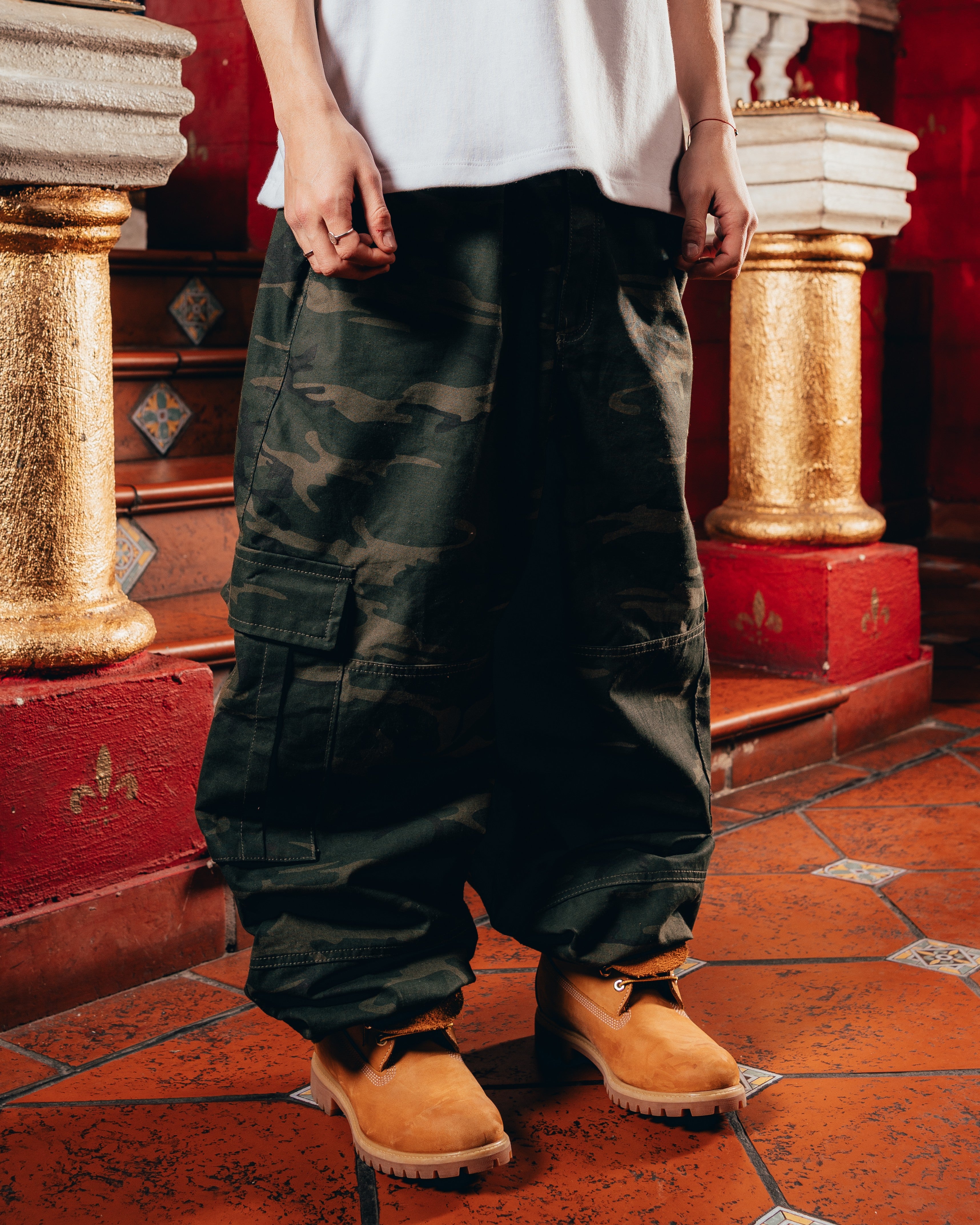 JEAN MOM OVERSIZED [ PRIMARI ] CAMO