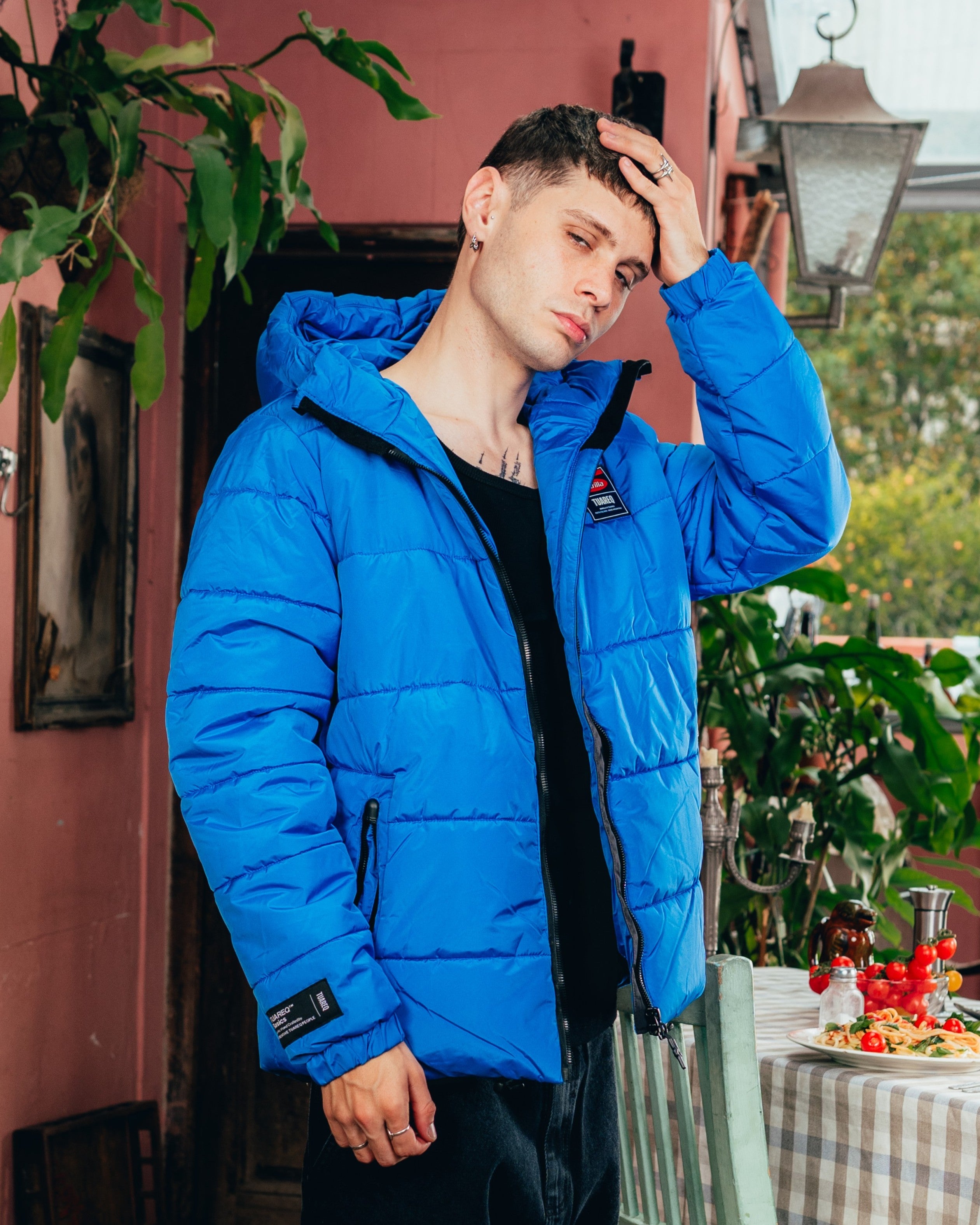CAMPERA PUFFER [ BARILLA ] BLUE