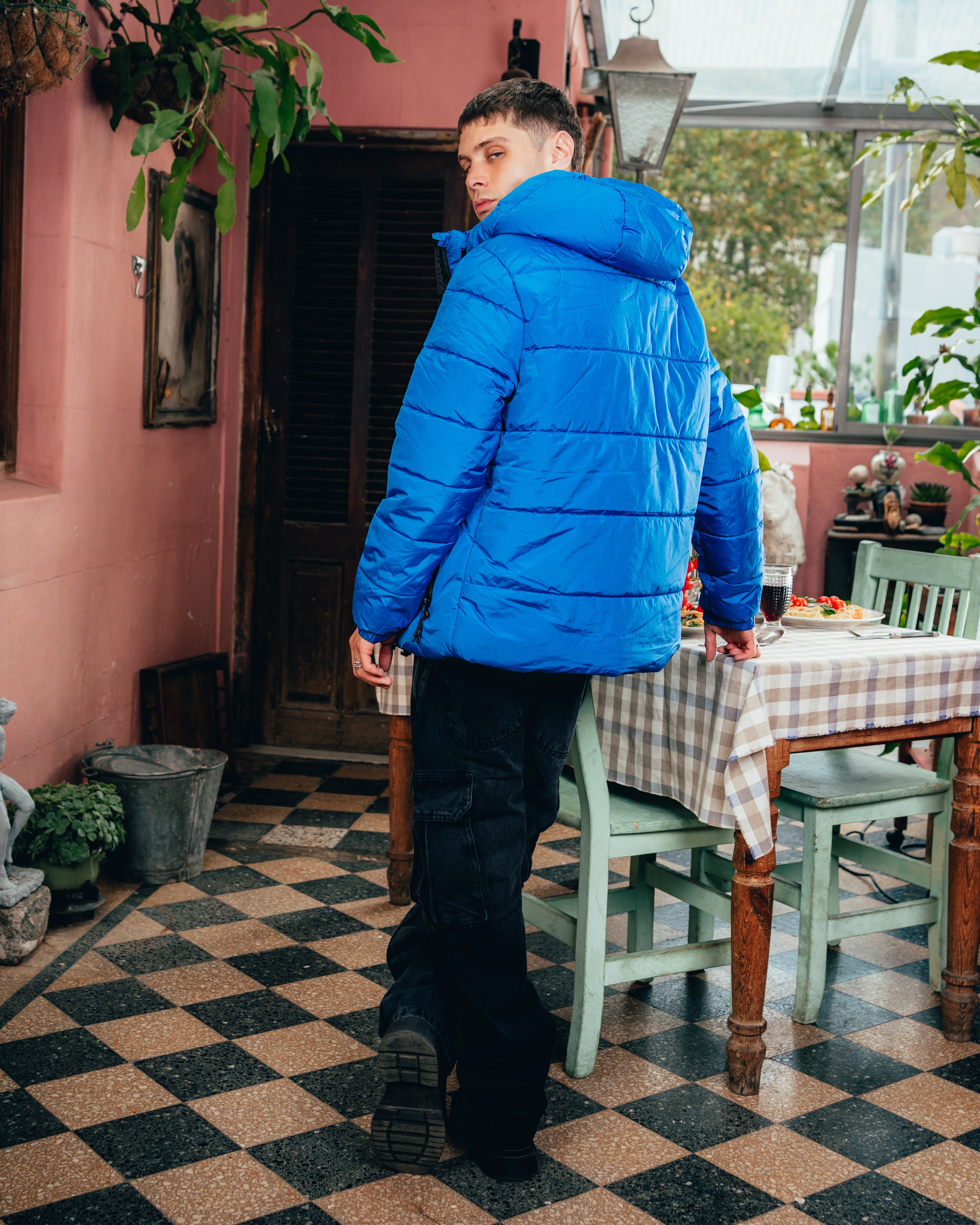 CAMPERA PUFFER [ BARILLA ] BLUE
