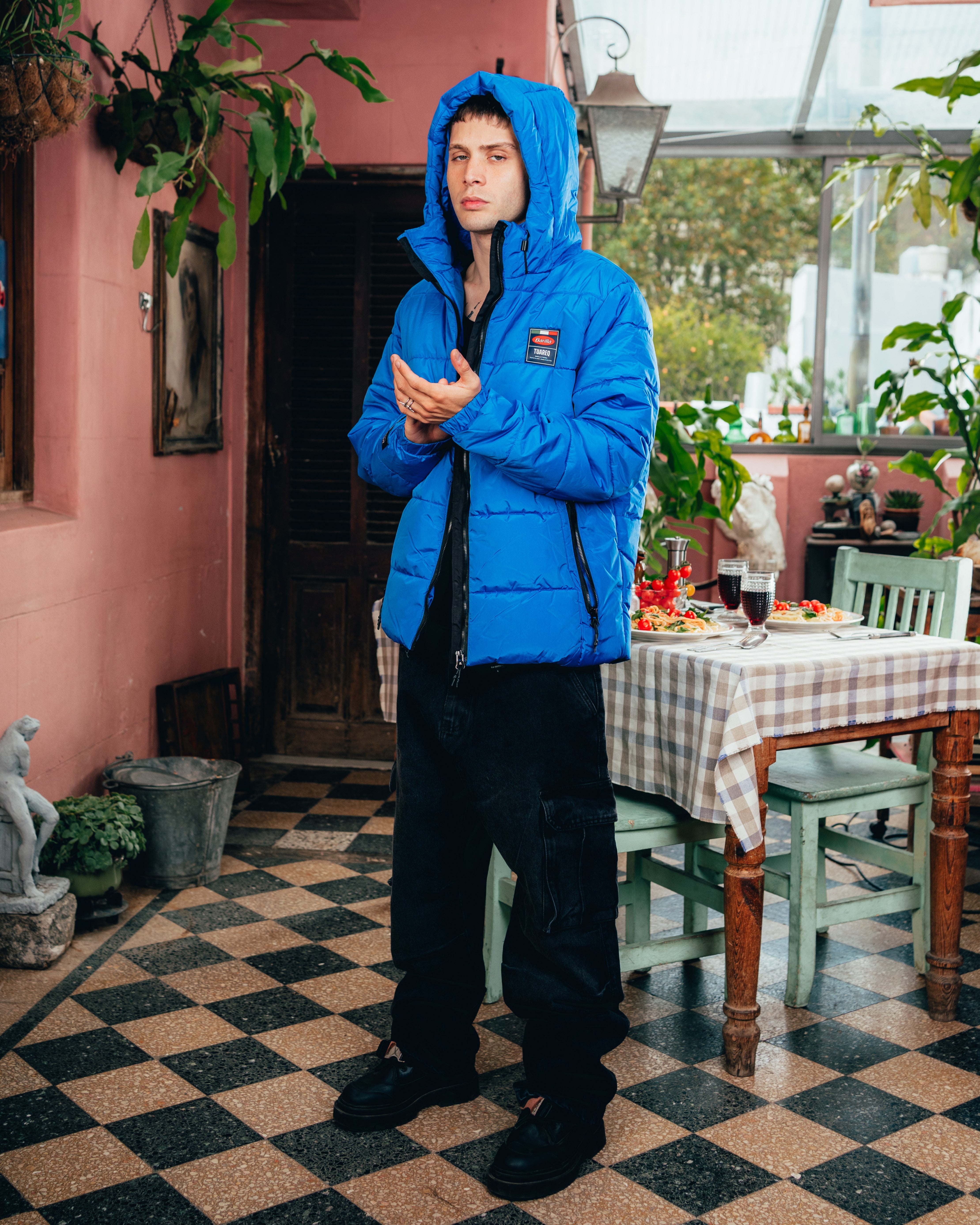 CAMPERA PUFFER [ BARILLA ] BLUE