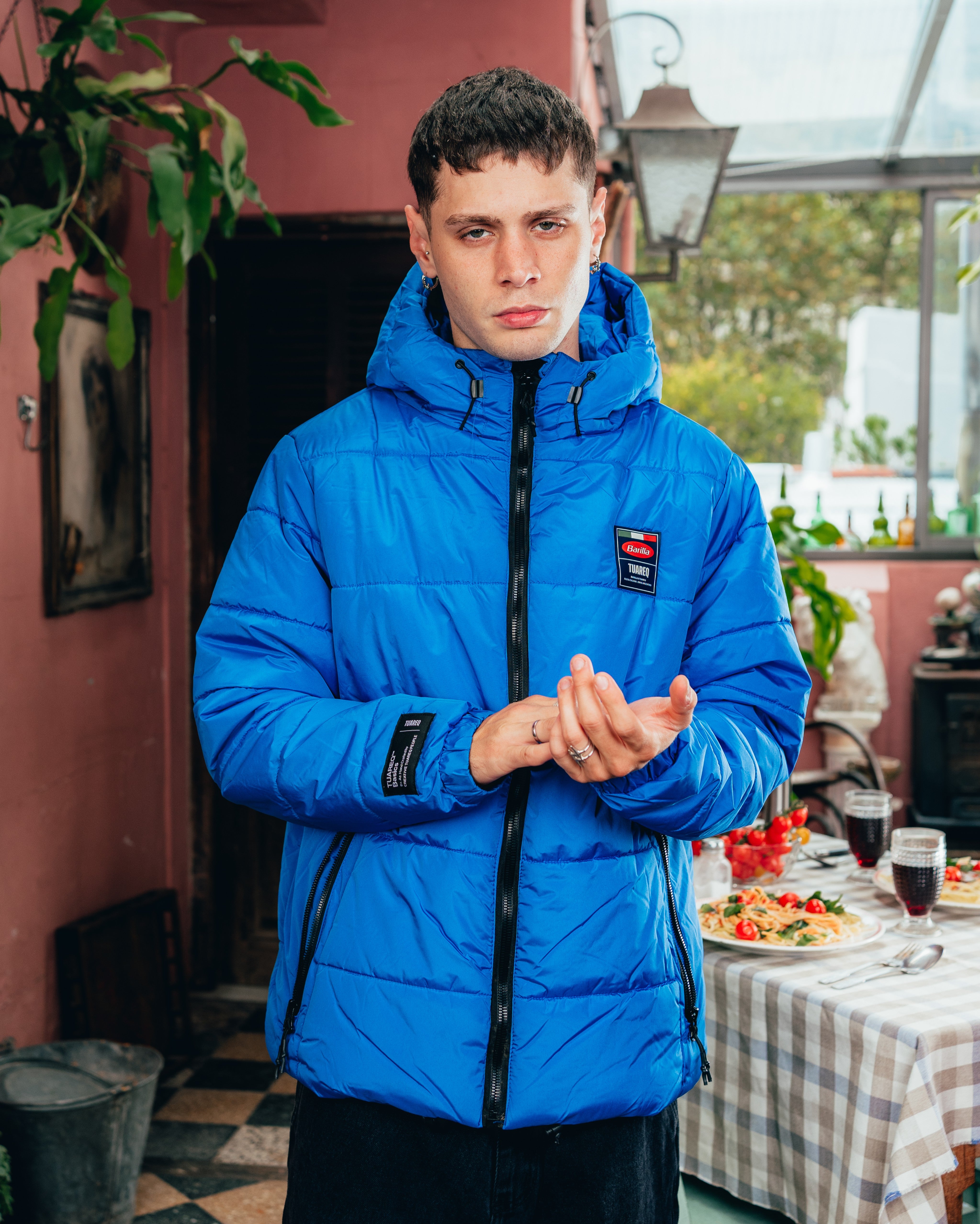 CAMPERA PUFFER [ BARILLA ] BLUE