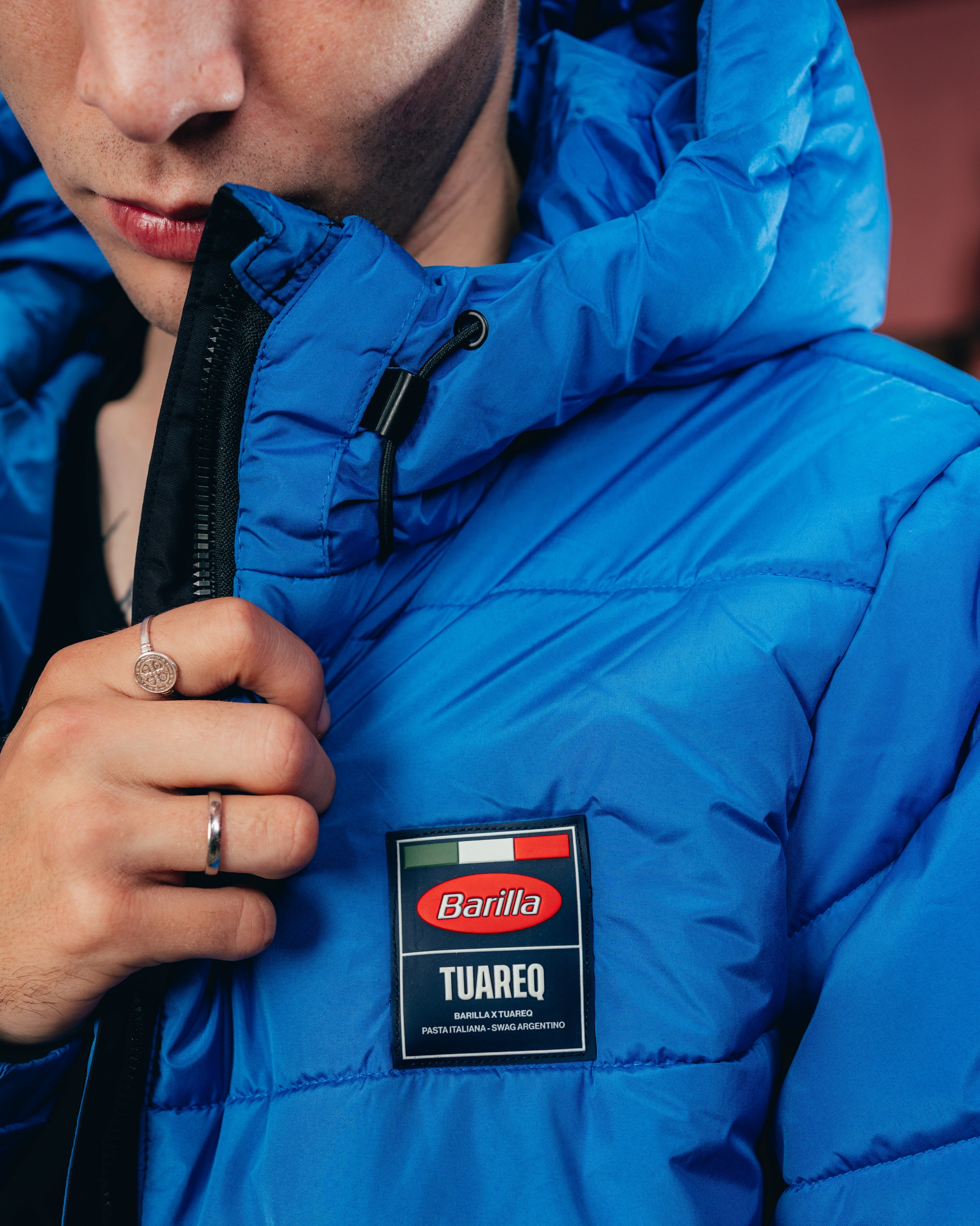 CAMPERA PUFFER [ BARILLA ] BLUE