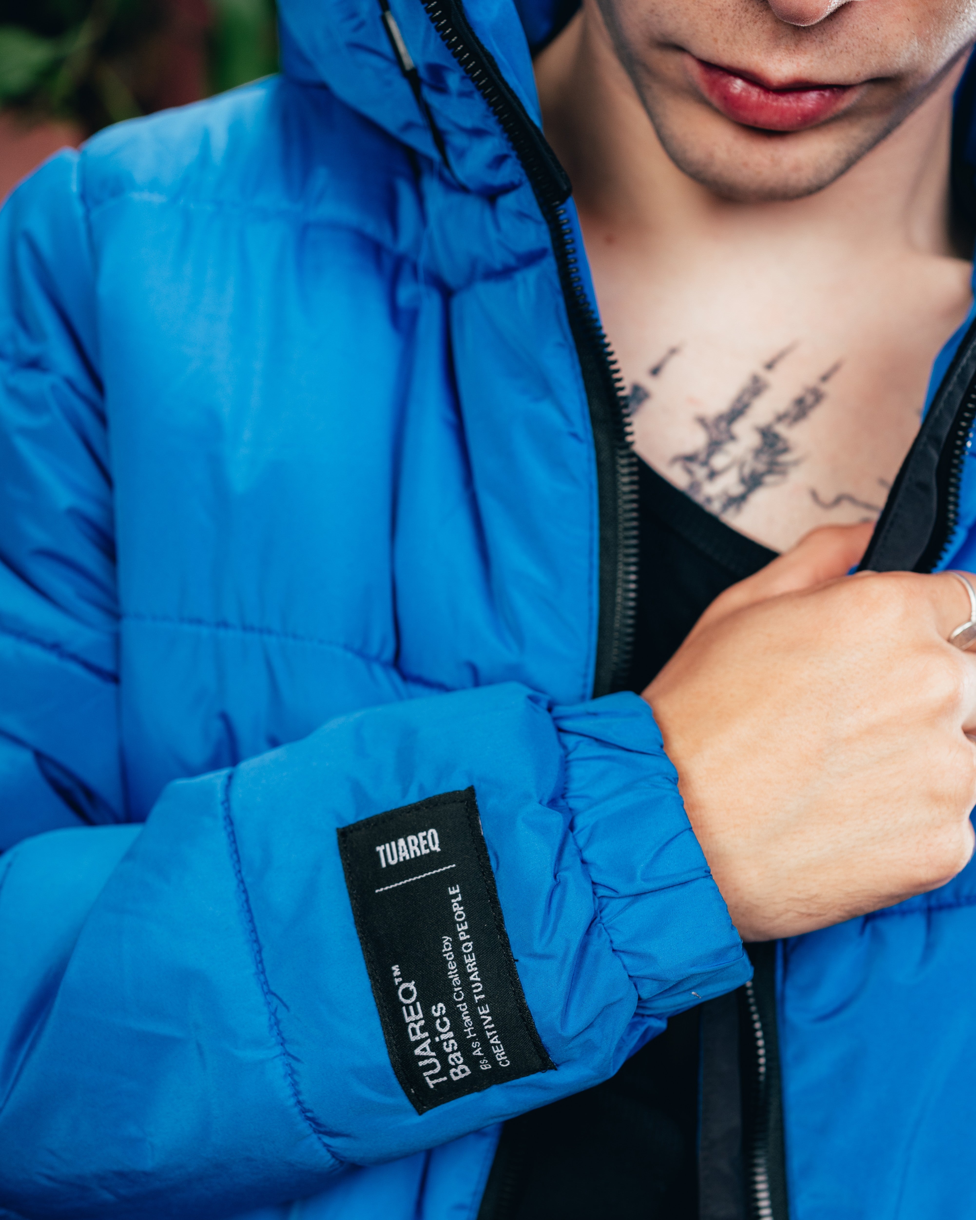 CAMPERA PUFFER [ BARILLA ] BLUE