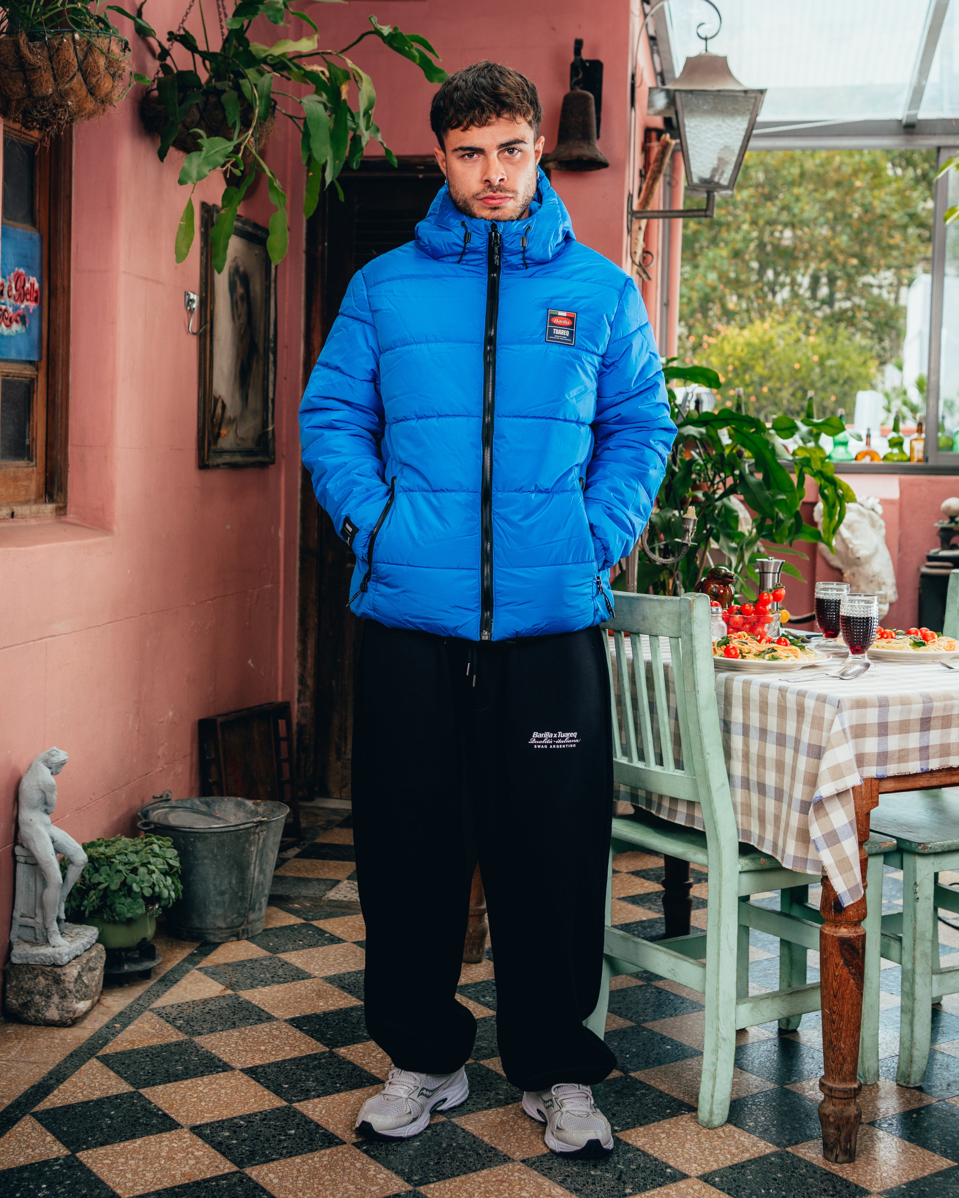 CAMPERA PUFFER [ BARILLA ] BLUE