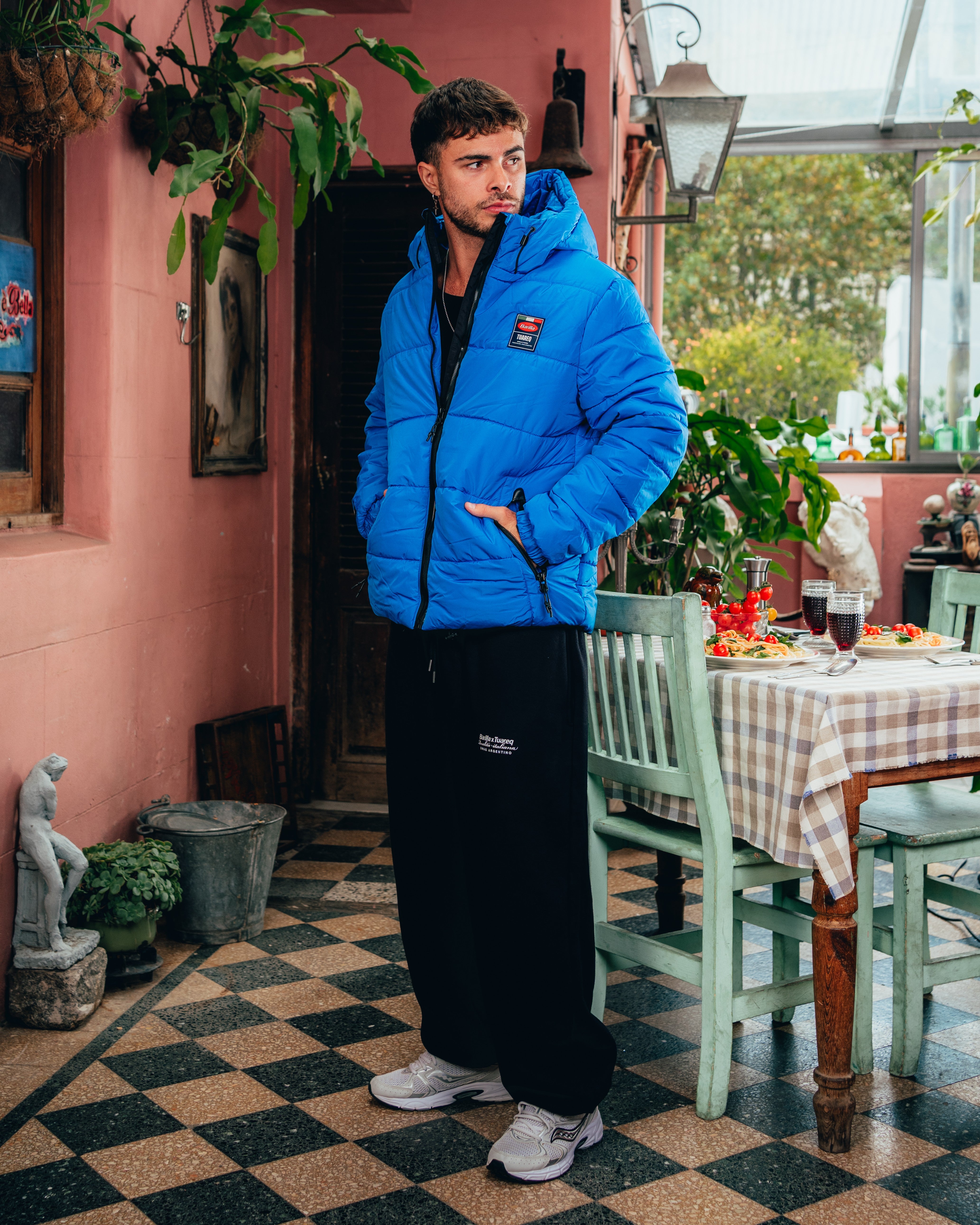CAMPERA PUFFER [ BARILLA ] BLUE