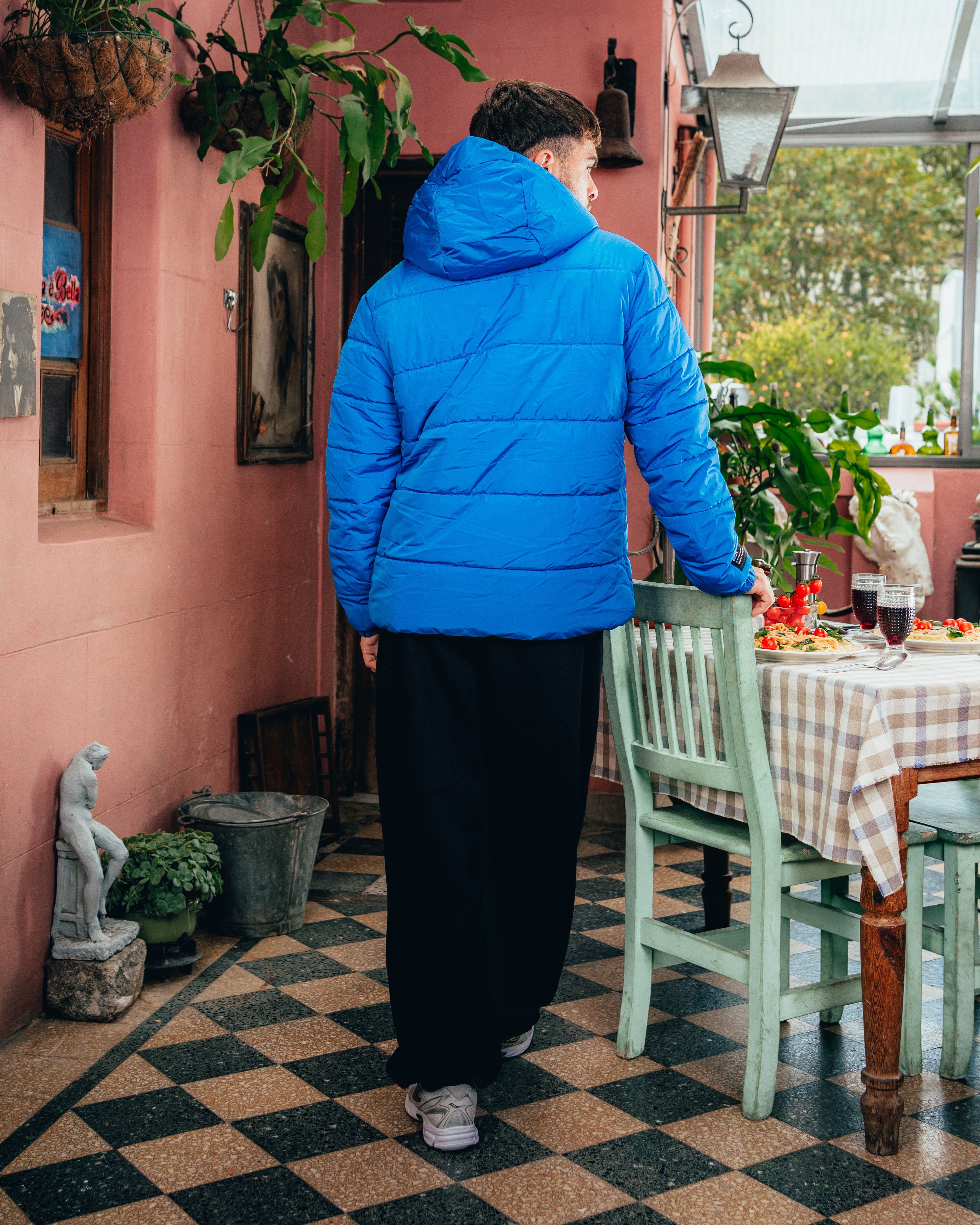 CAMPERA PUFFER [ BARILLA ] BLUE