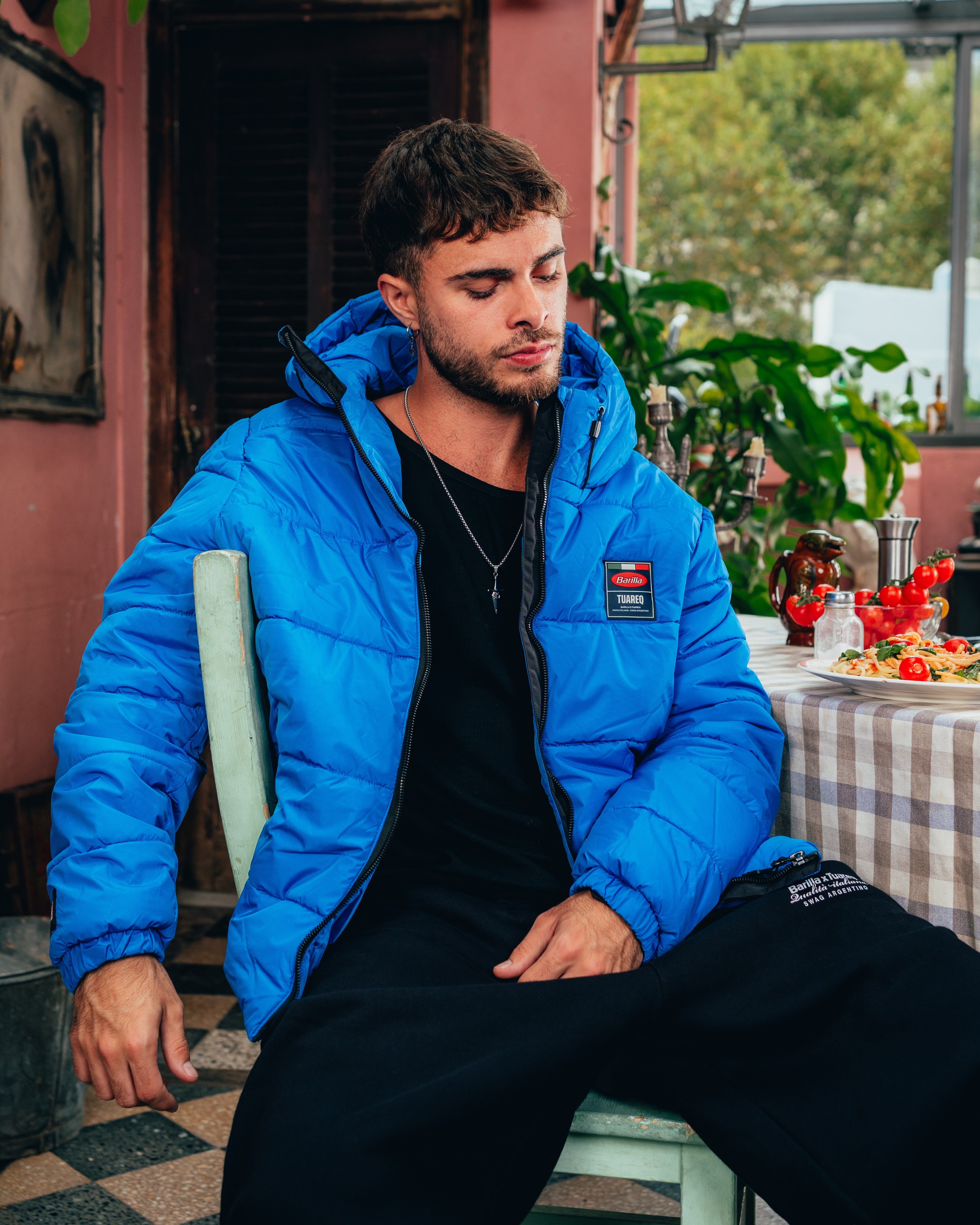 CAMPERA PUFFER [ BARILLA ] BLUE