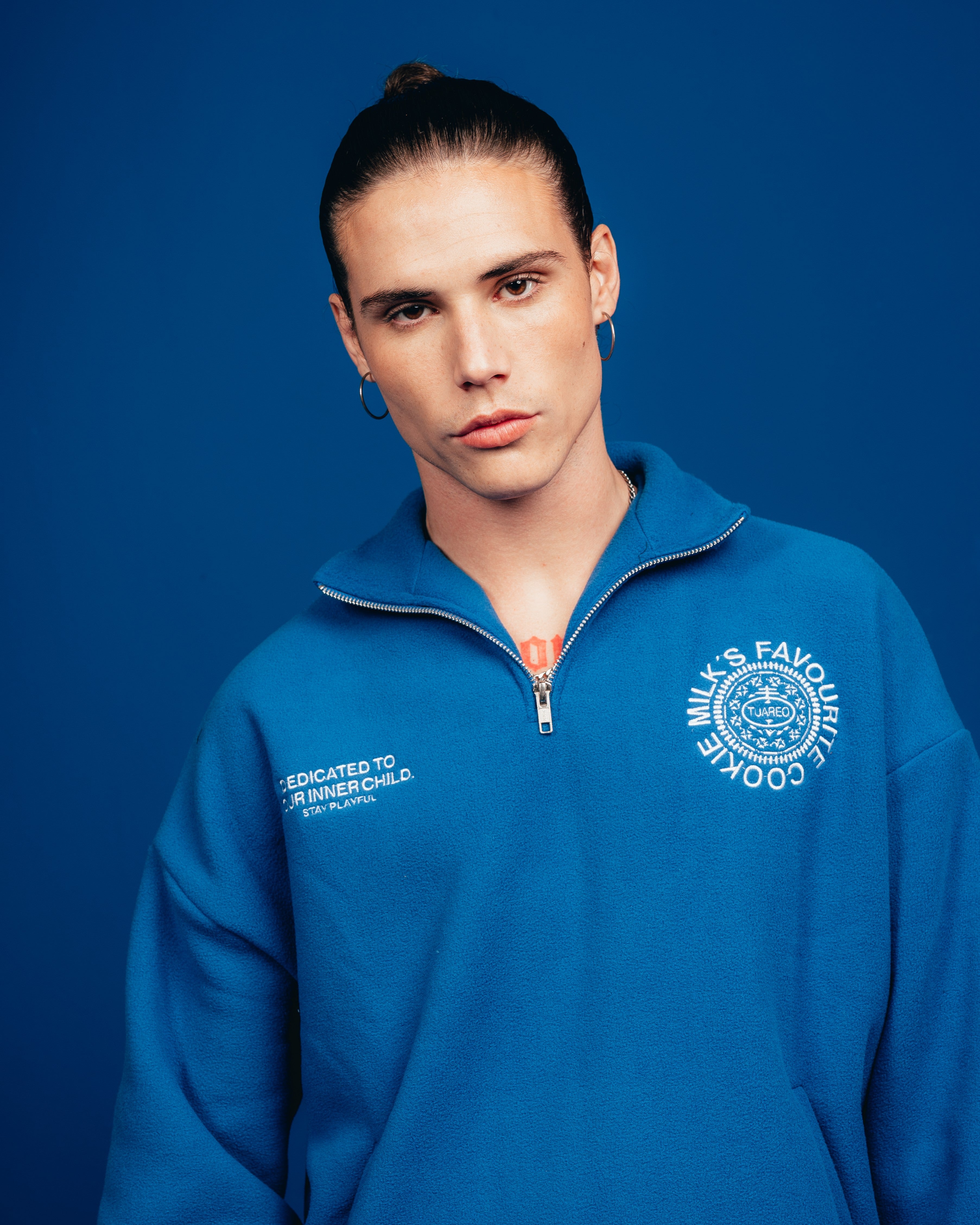 POLO CREWNECK CANDY [ OREO ] CLASSIC BLUE
