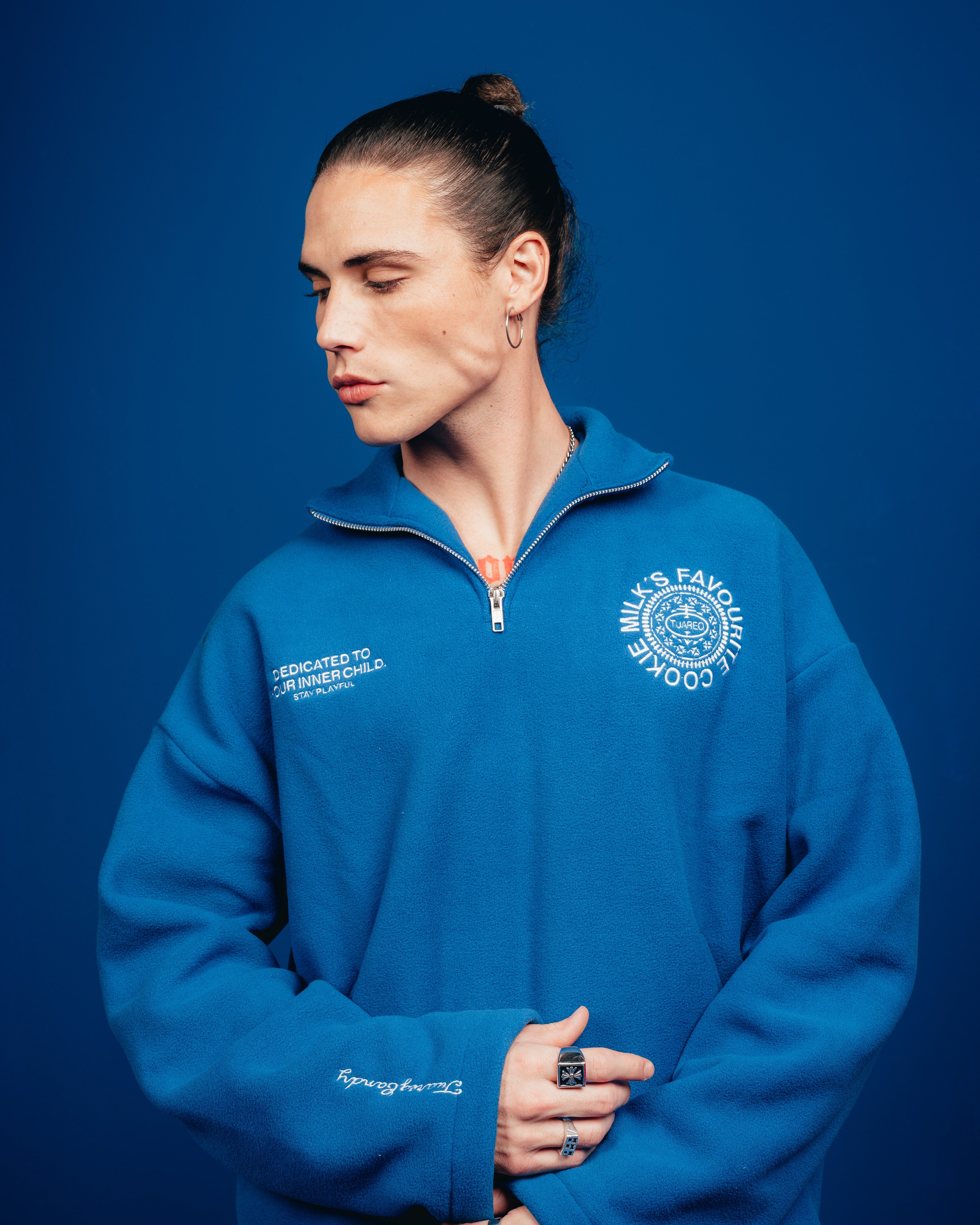 POLO CREWNECK CANDY [ OREO ] CLASSIC BLUE