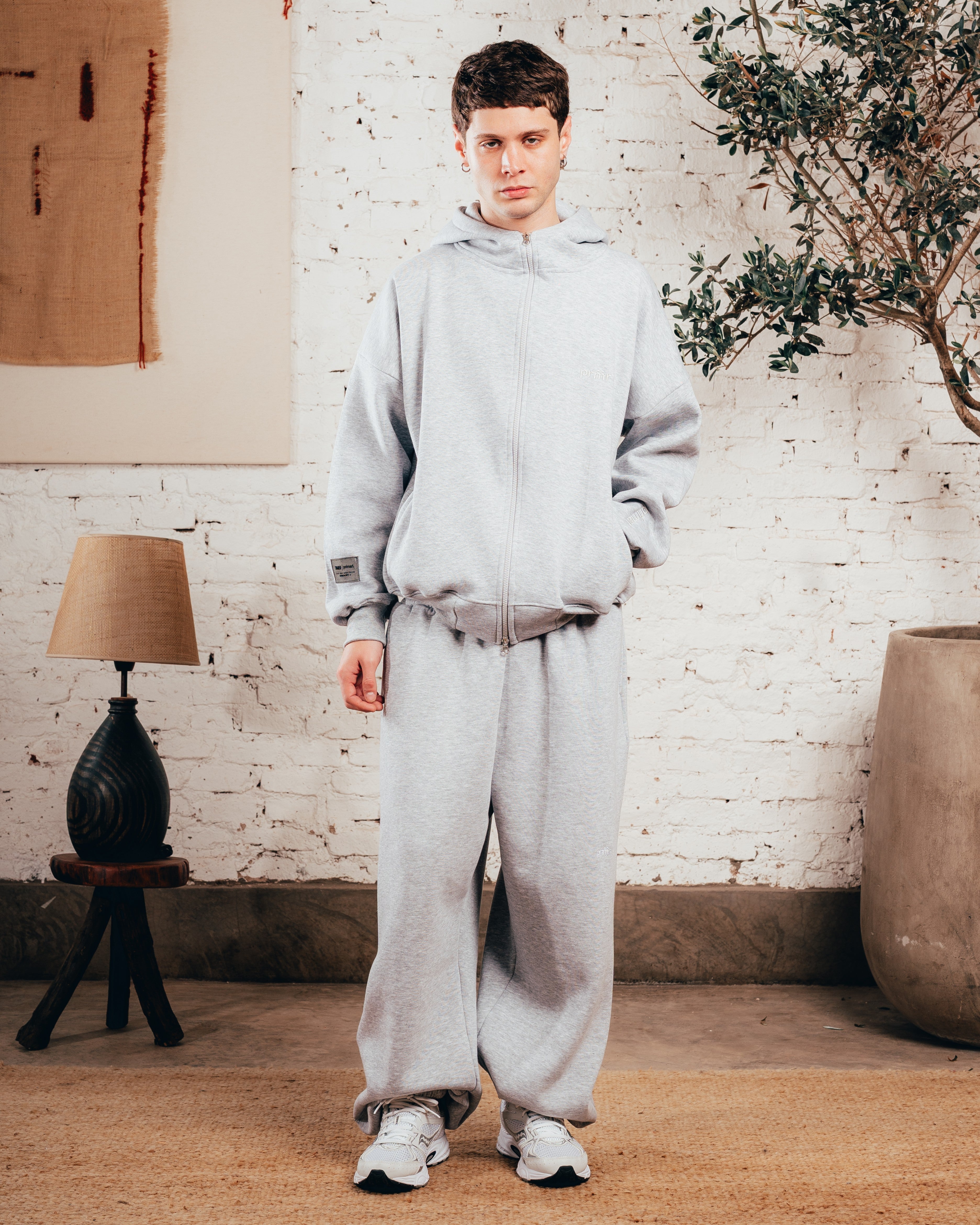 JOGGER PESADO [ PRIMARI ] MELANGE GREY