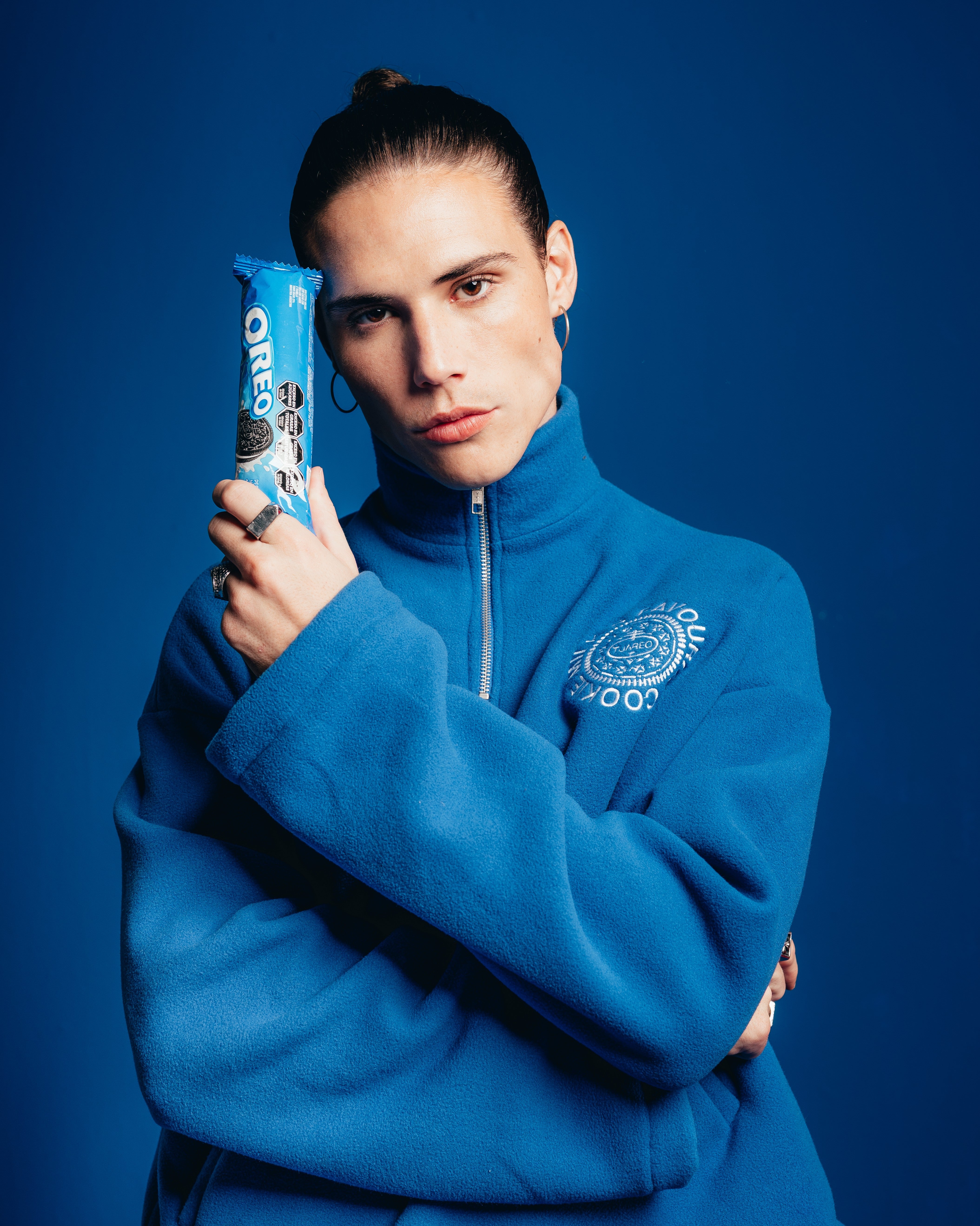 POLO CREWNECK CANDY [ OREO ] CLASSIC BLUE