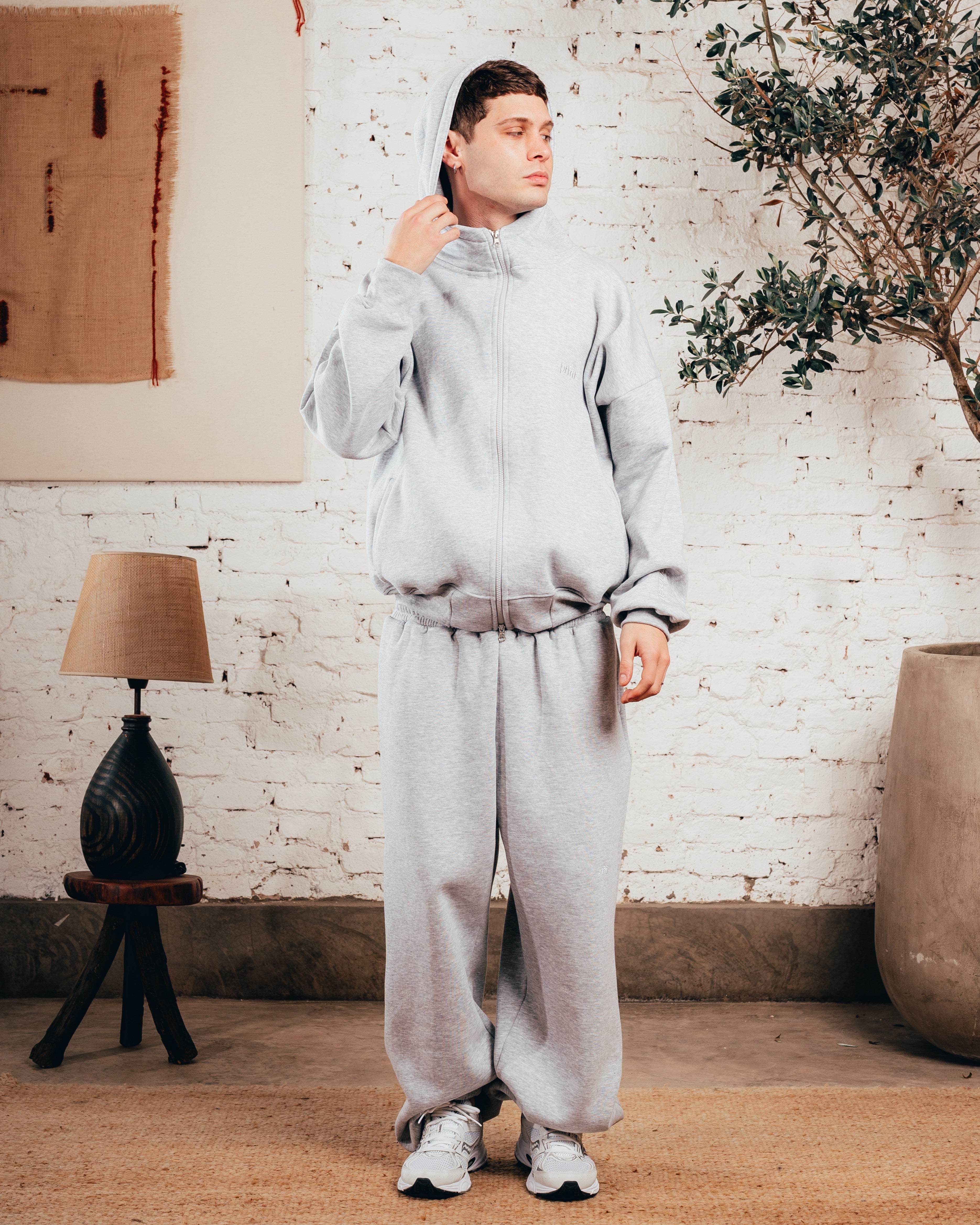 JOGGER PESADO [ PRIMARI ] MELANGE GREY