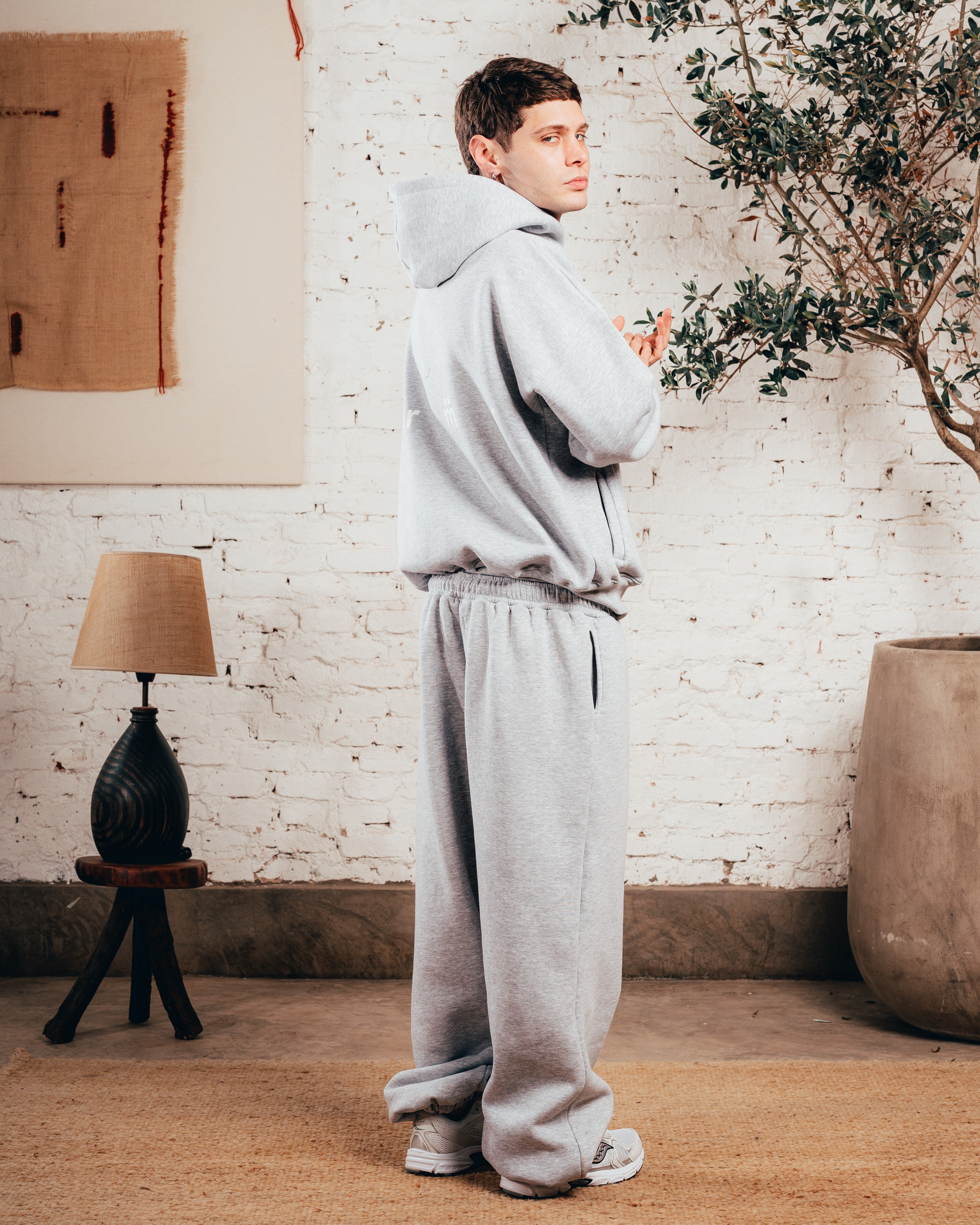 JOGGER PESADO [ PRIMARI ] MELANGE GREY