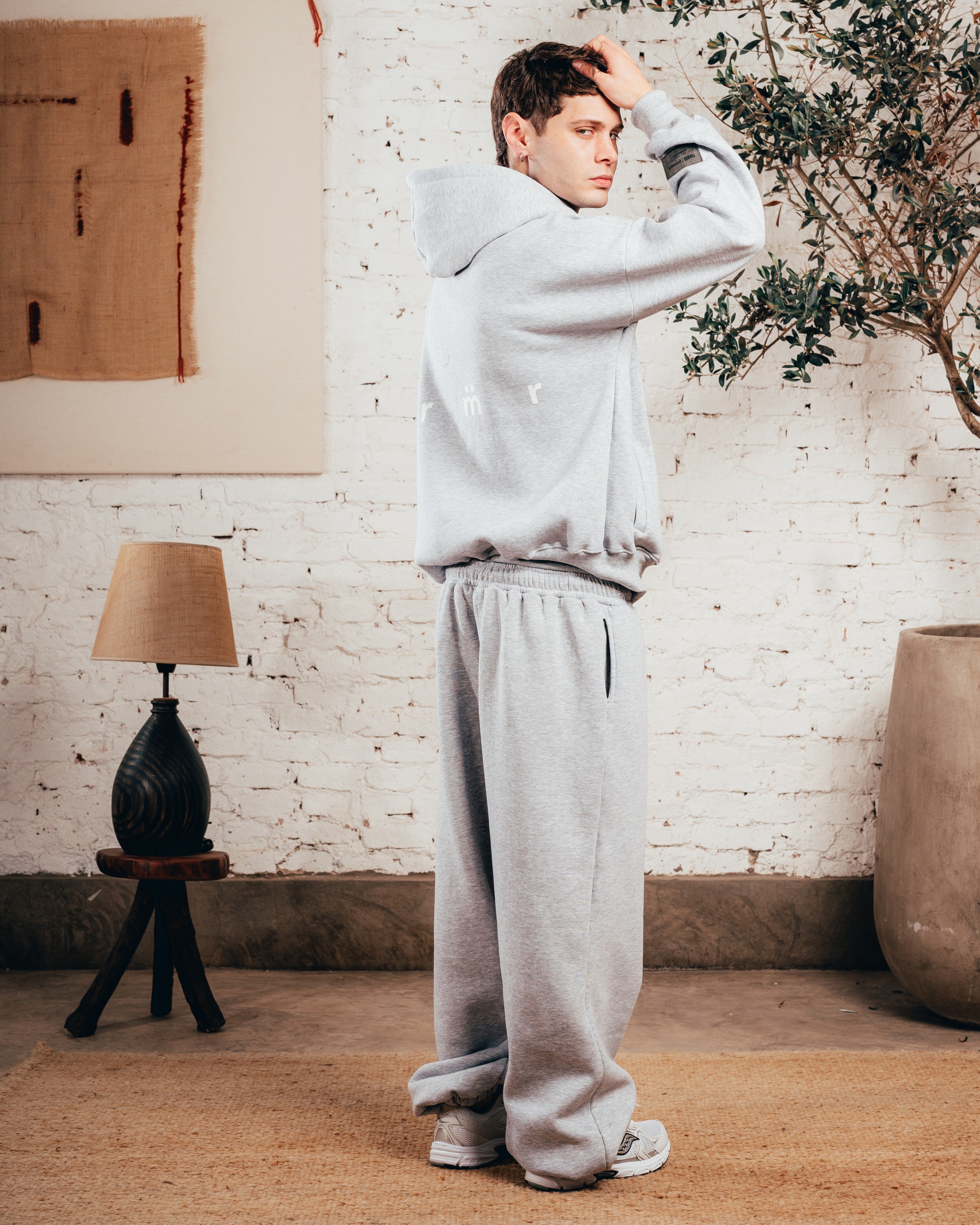 JOGGER PESADO [ PRIMARI ] MELANGE GREY