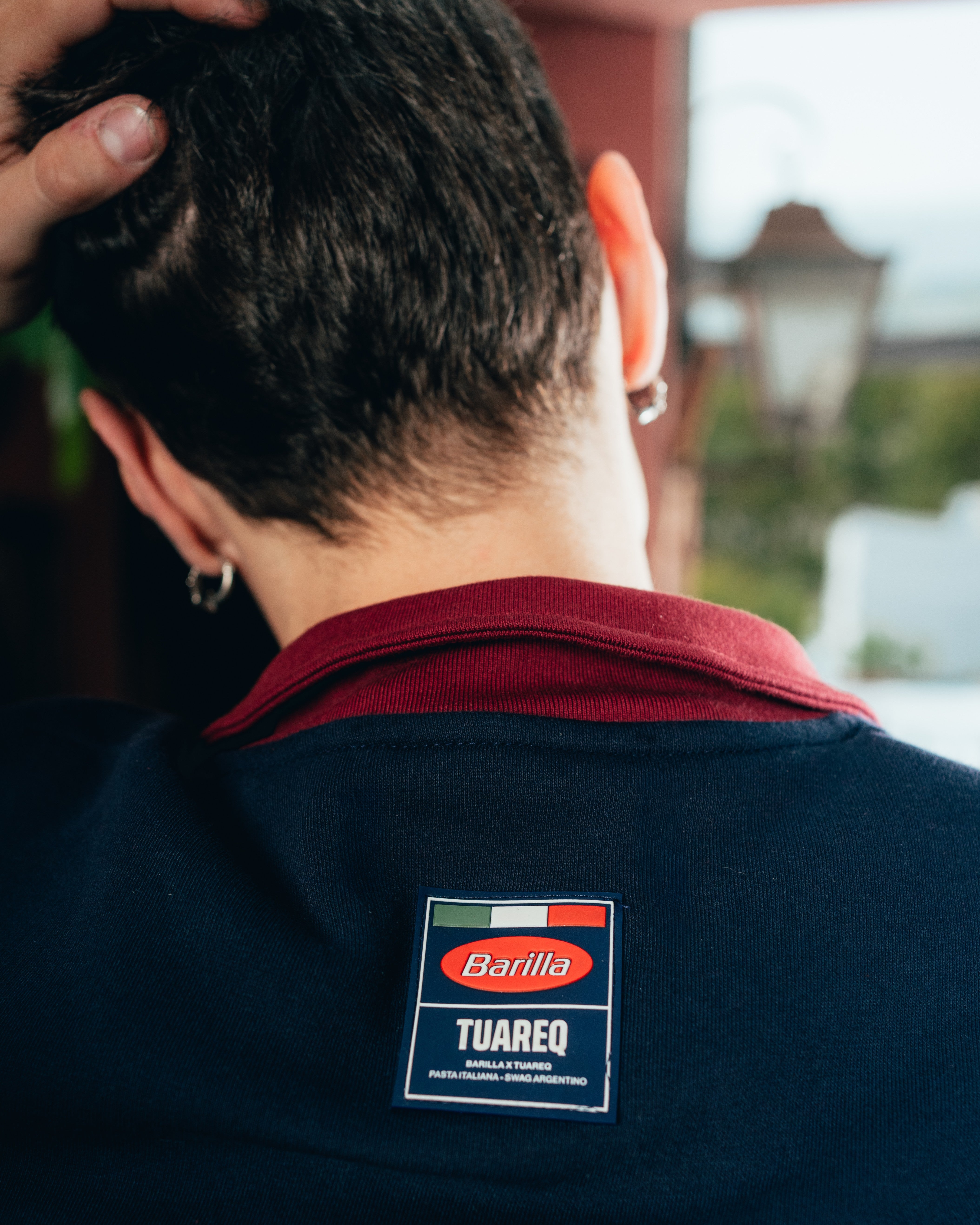 CREWNECK POLO [ BARILLA ] CLASSIC BLUE