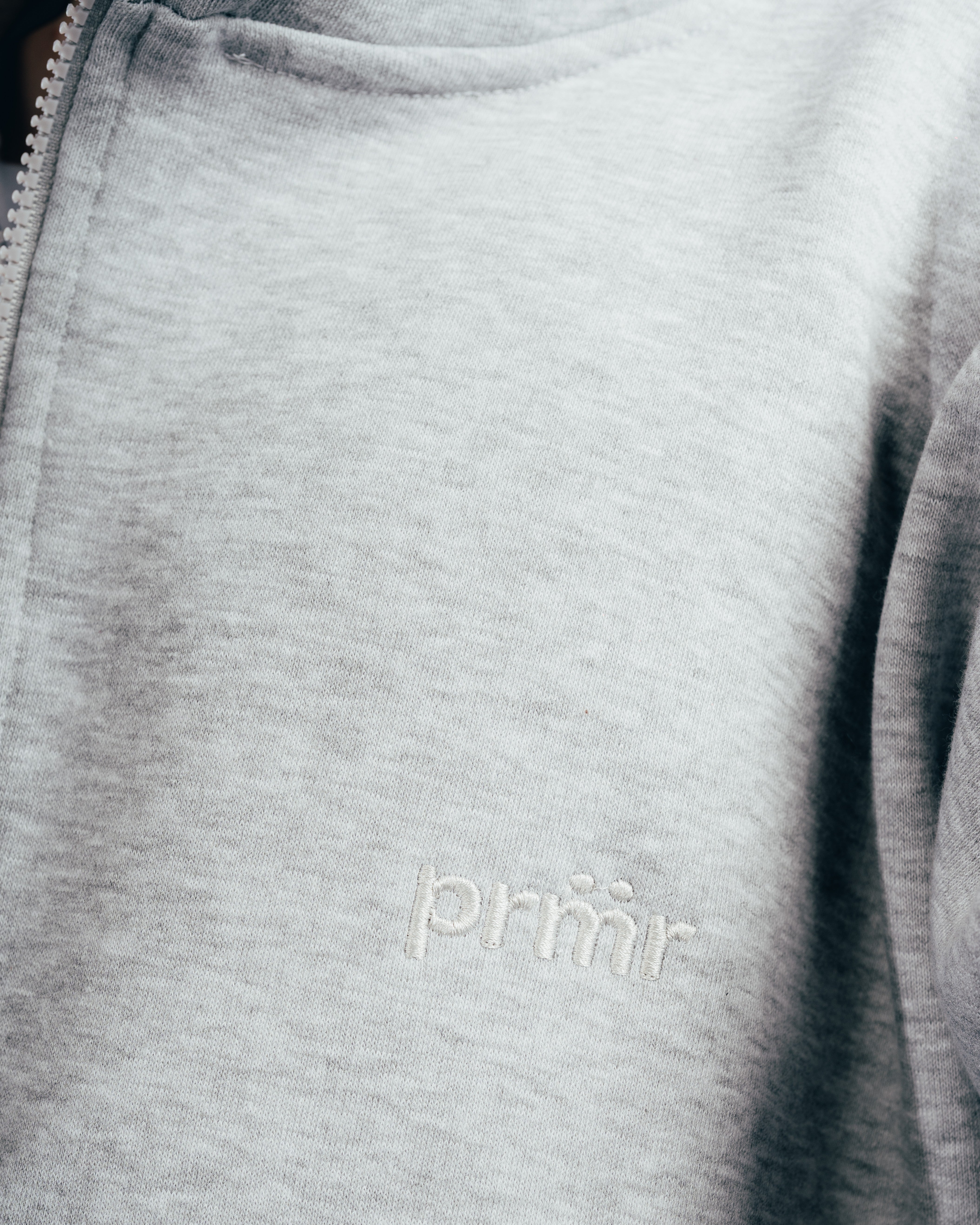 CAMPERA DOBLE CIERRE [ PRIMARI ] MELANGE GREY