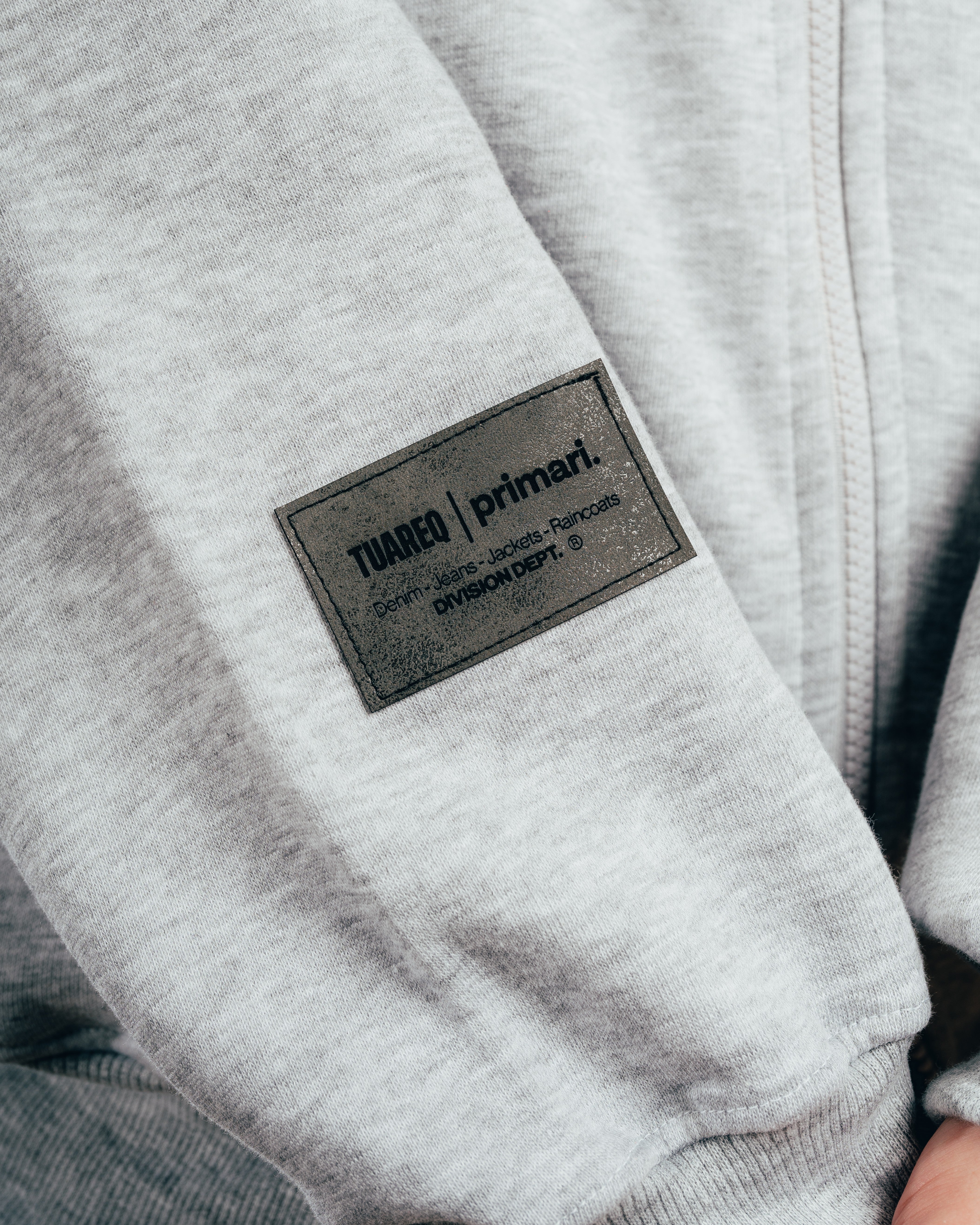 CAMPERA DOBLE CIERRE [ PRIMARI ] MELANGE GREY