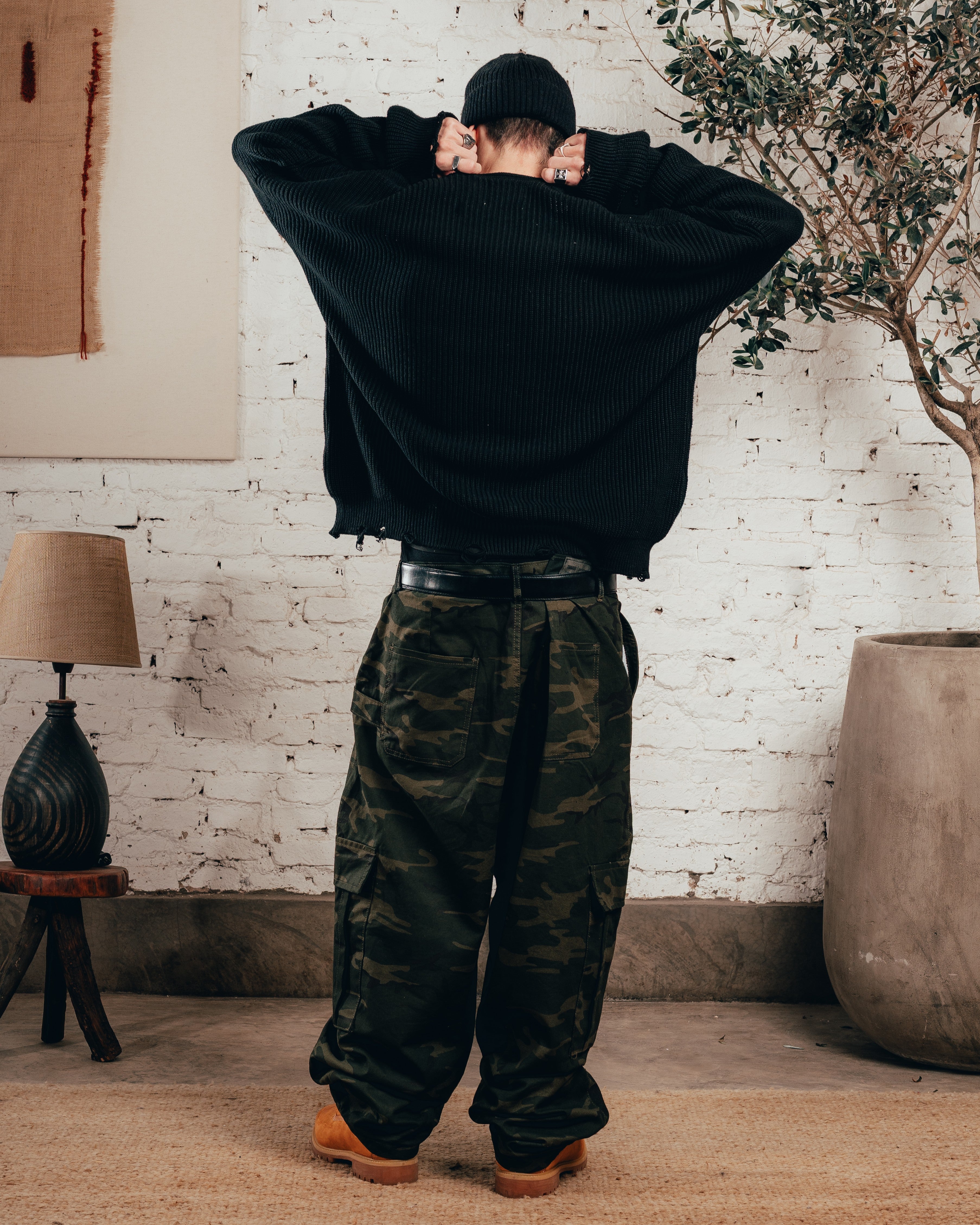 JEAN MOM OVERSIZED [ PRIMARI ] CAMO