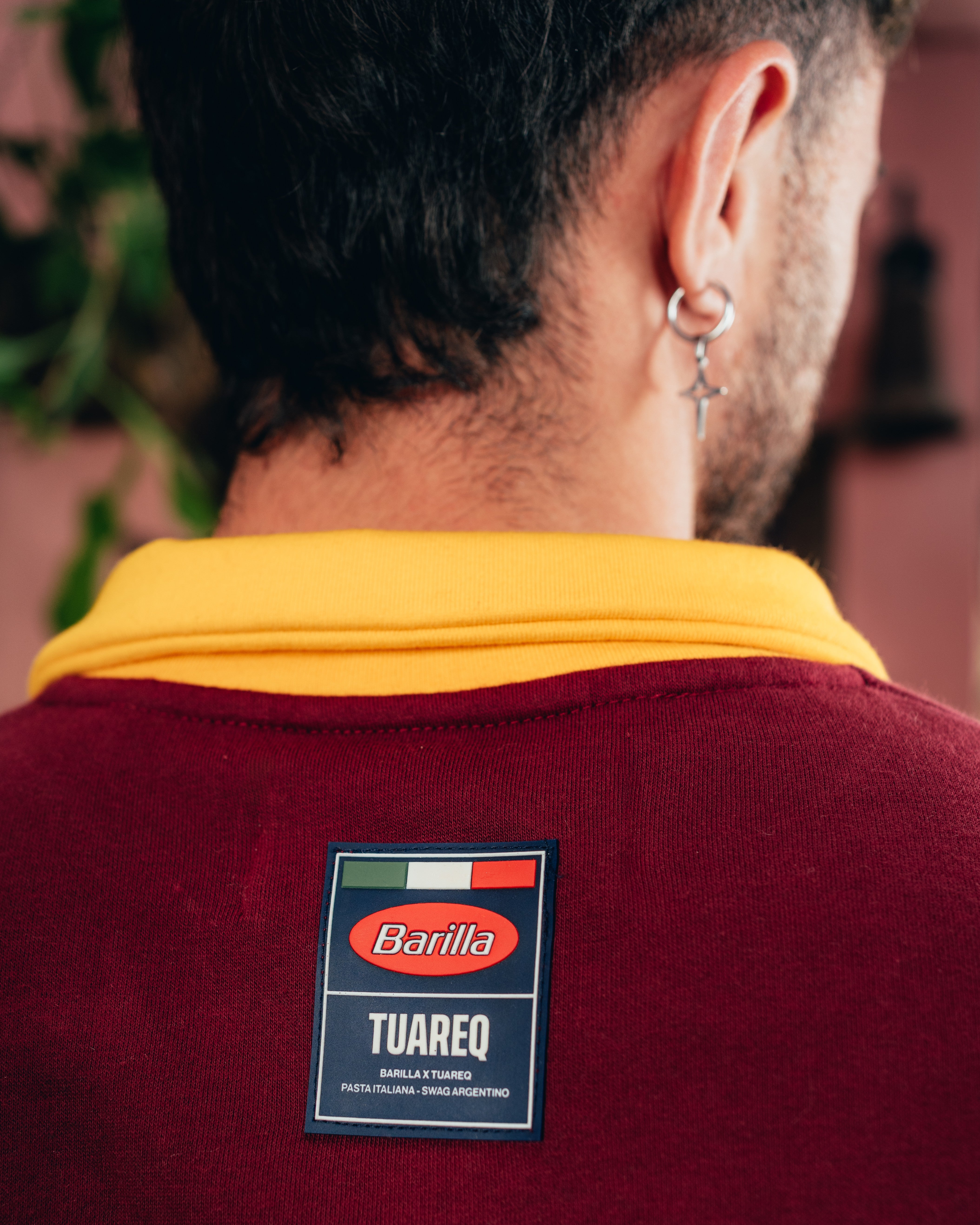 CREWNECK POLO [ BARILLA ] POMODORO
