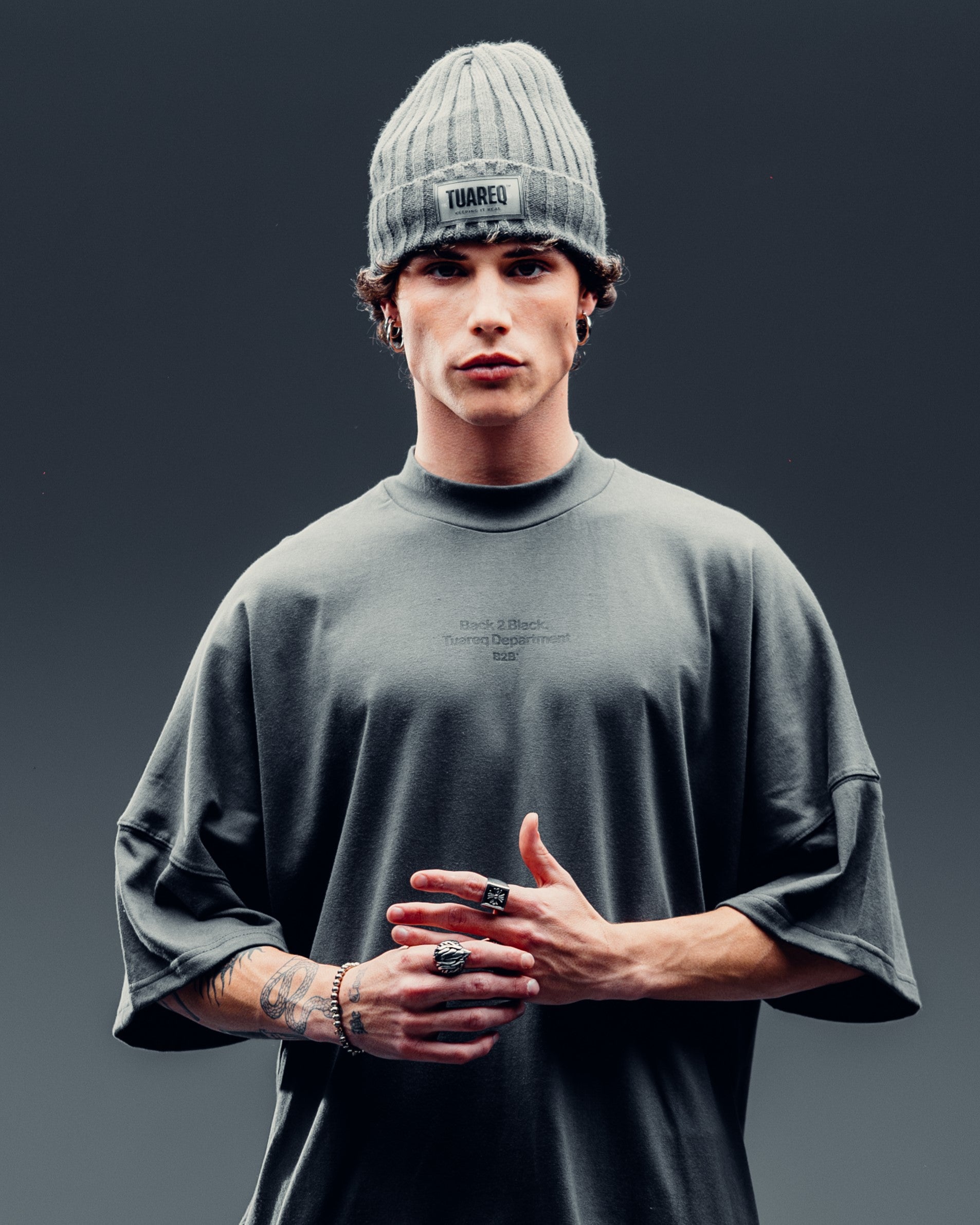 BEANIE [ PRIMARY ] GRIS