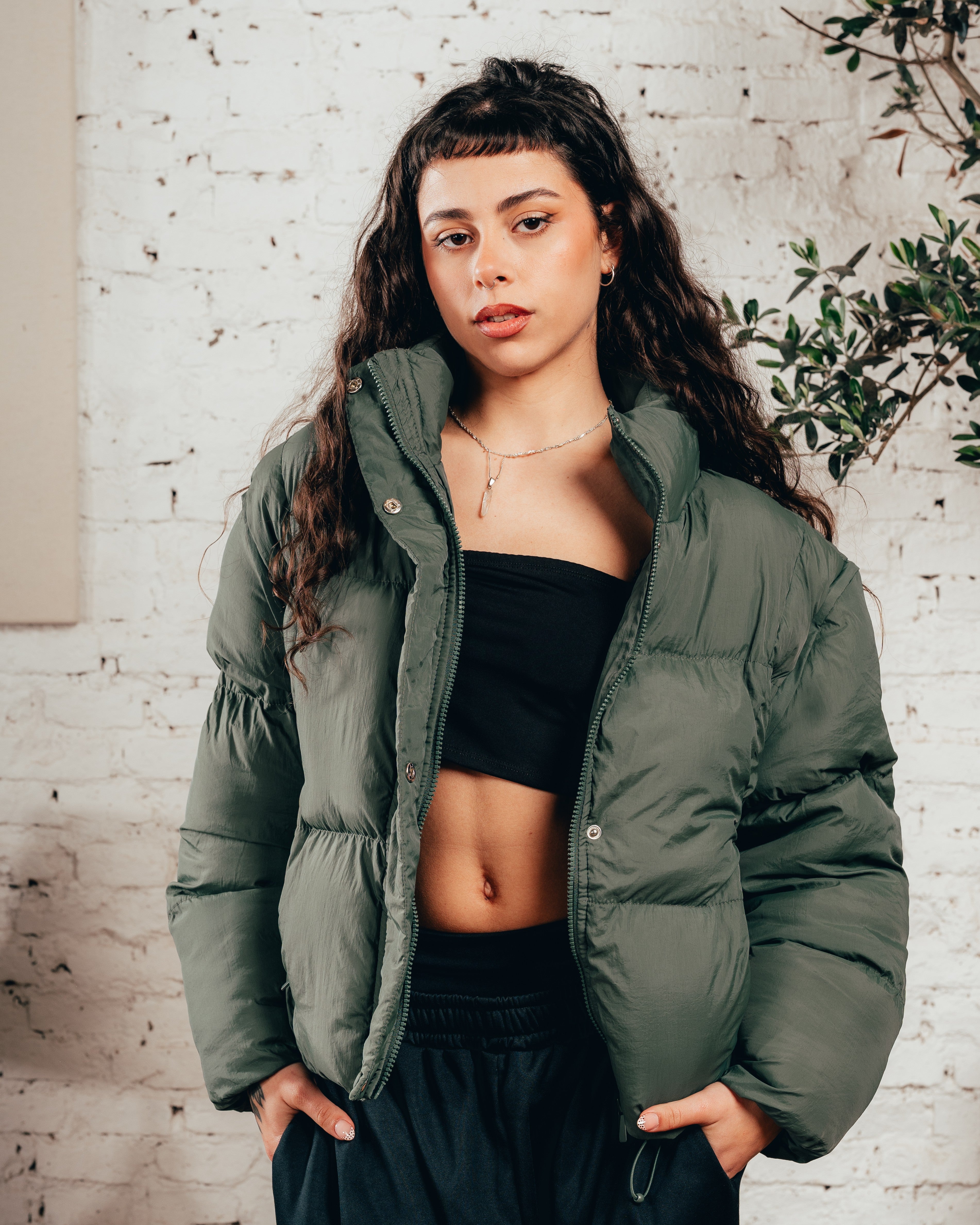 CAMPERA - CHALECO [ PRIMARI ] MOSS GREEN